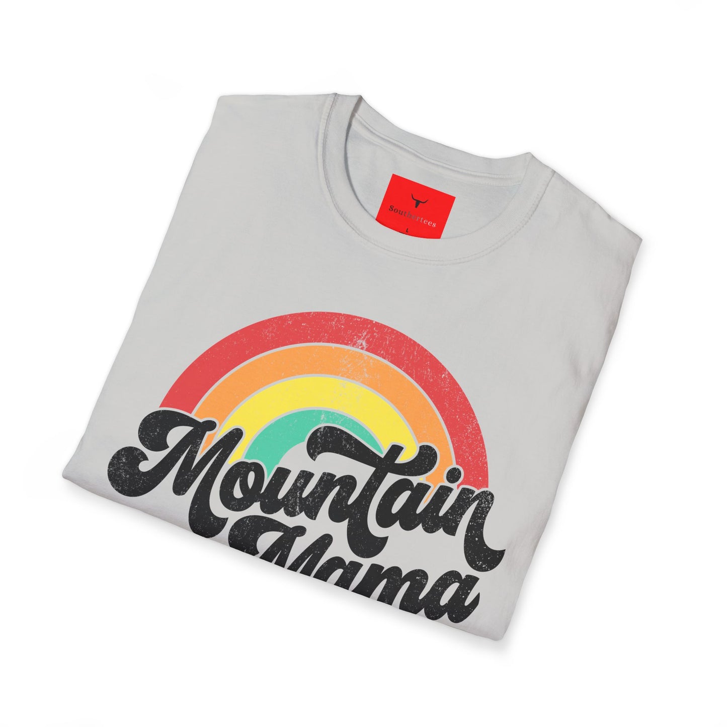 Vintage Mountain Mama Unisex T-Shirt - Ethically Grown in the USA