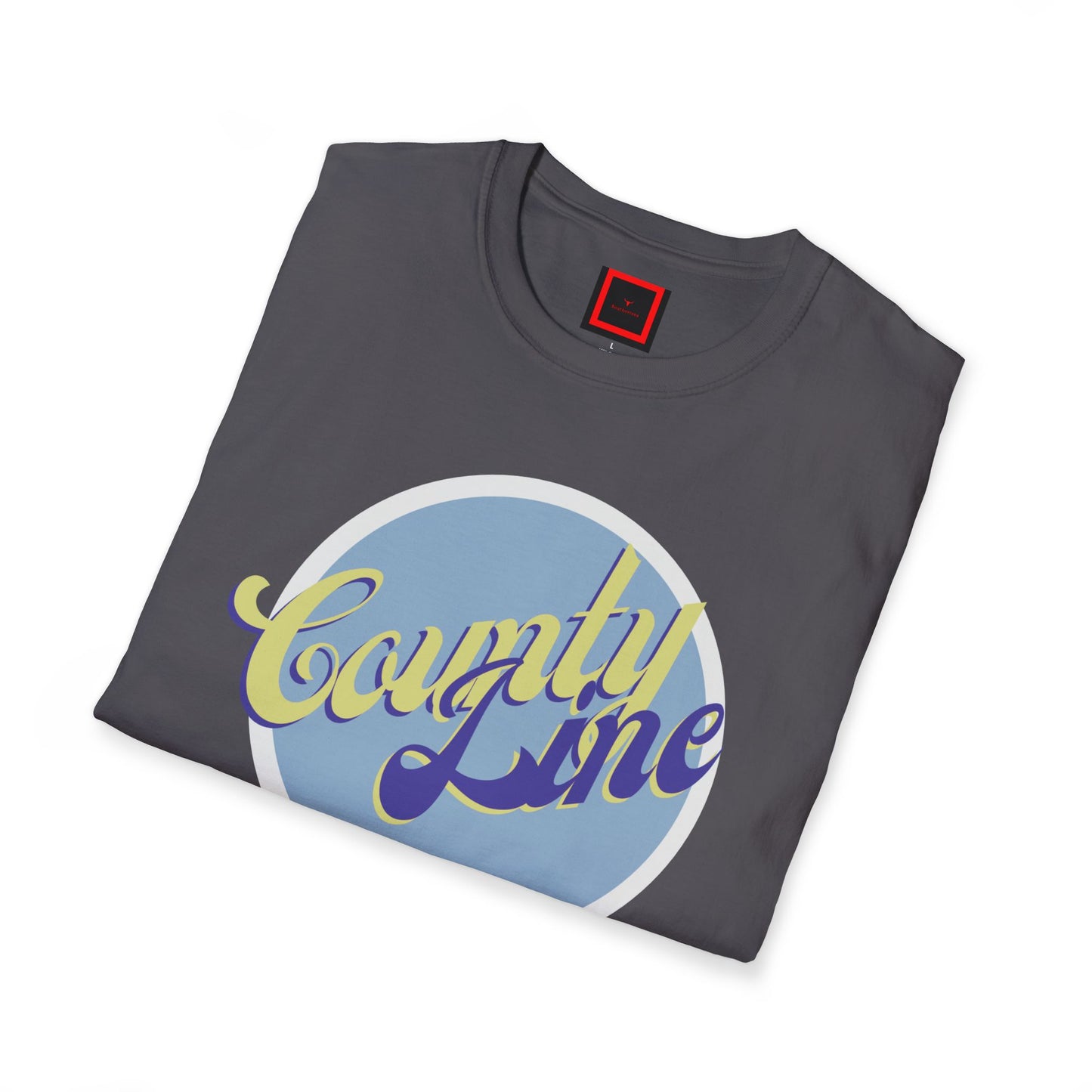 1 County Line Tee, Unisex Softstyle T-Shirt