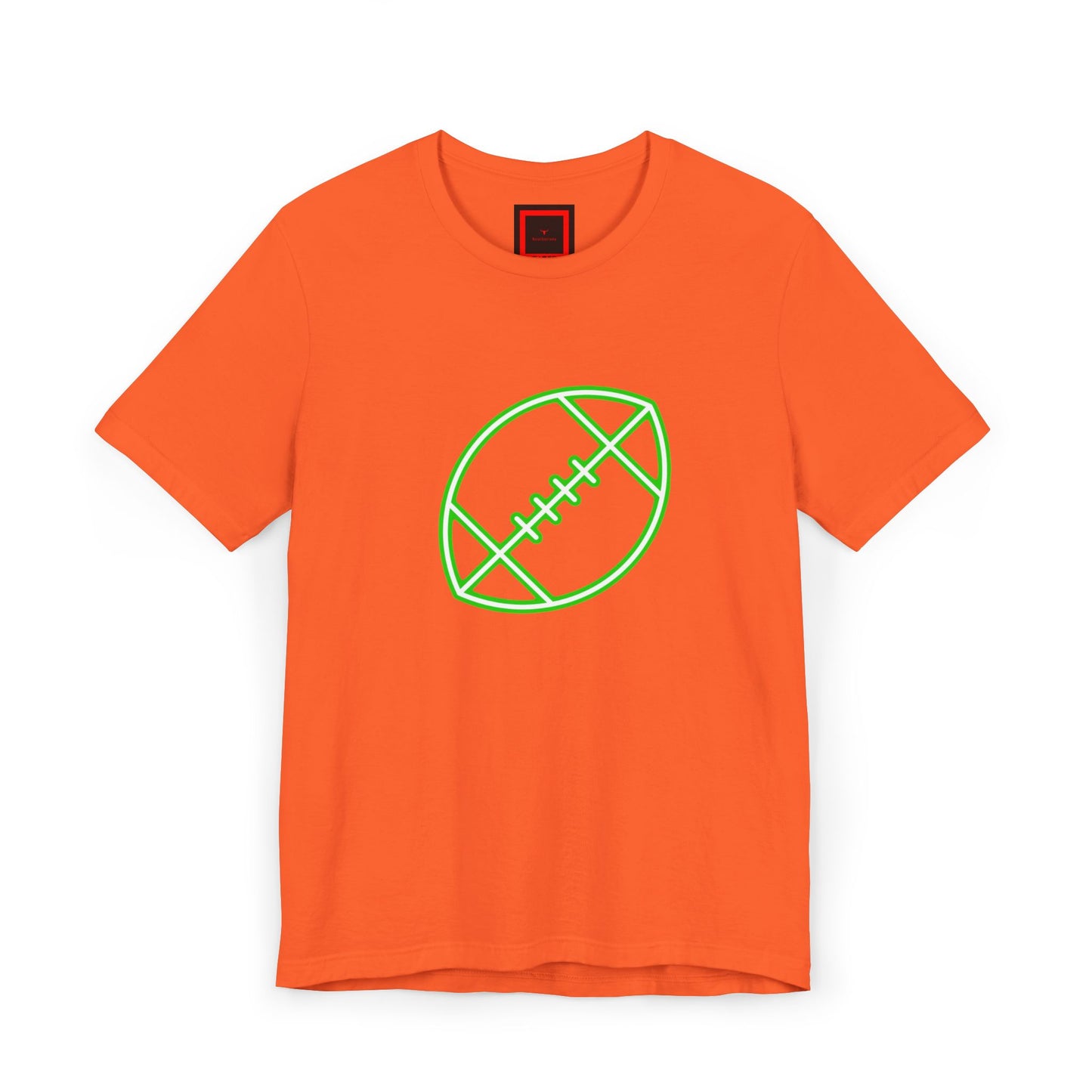 Neon 1980s Football Tee