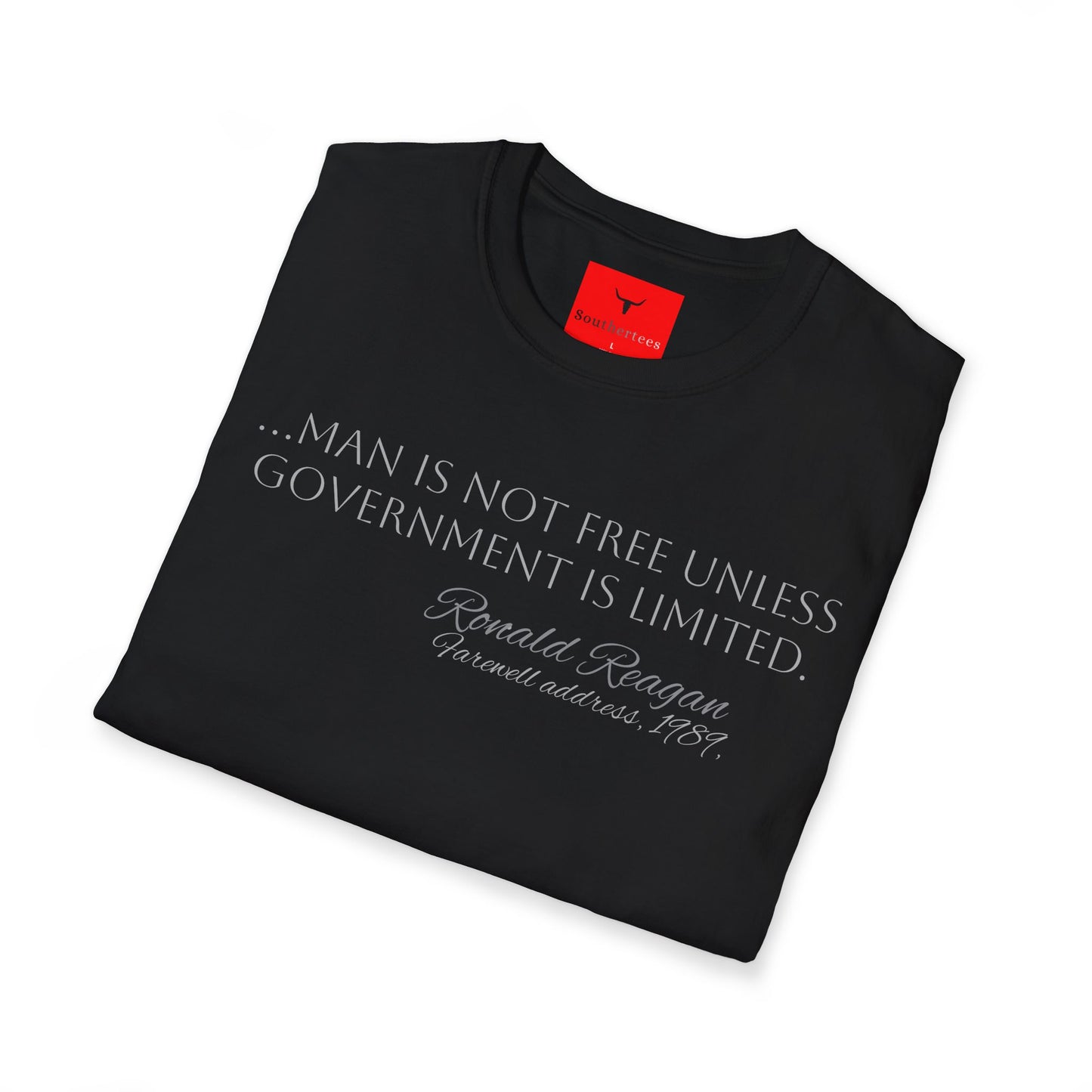 Reagan Farewell Address, Ethically Made, US Cotton T-shirt