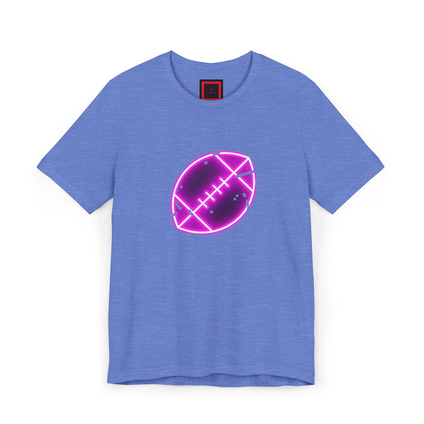 Neon 1980's Football Bling t-shirt, personalize it