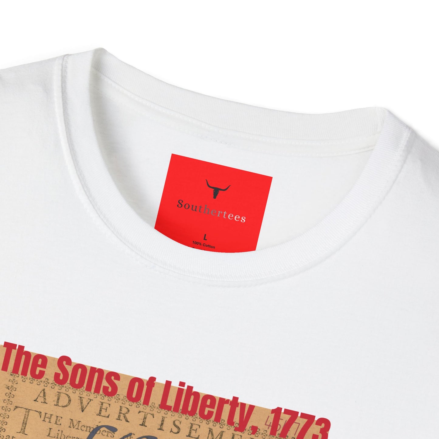 Sons of Liberty Tee,  Authentic Historical Tee, Patriot, American T-shirt