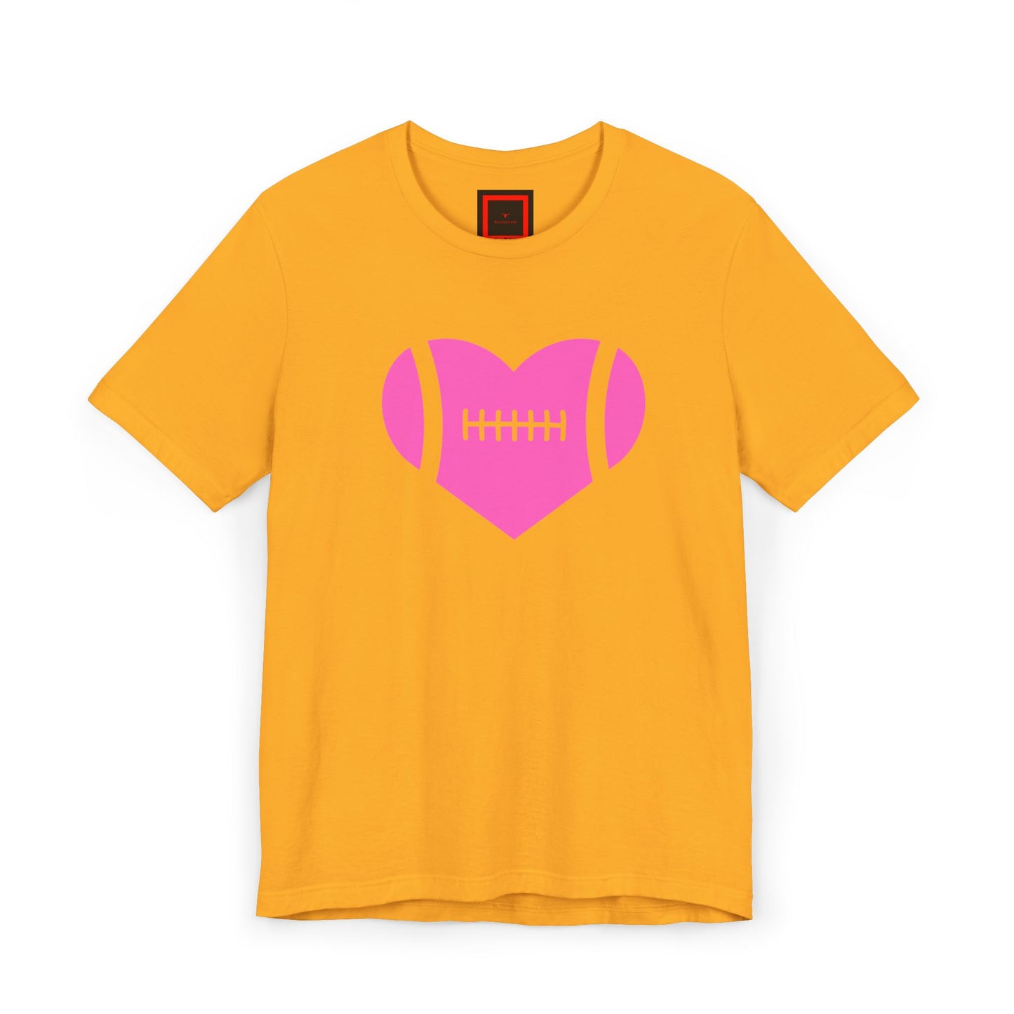 Football Heart Game Day Tee