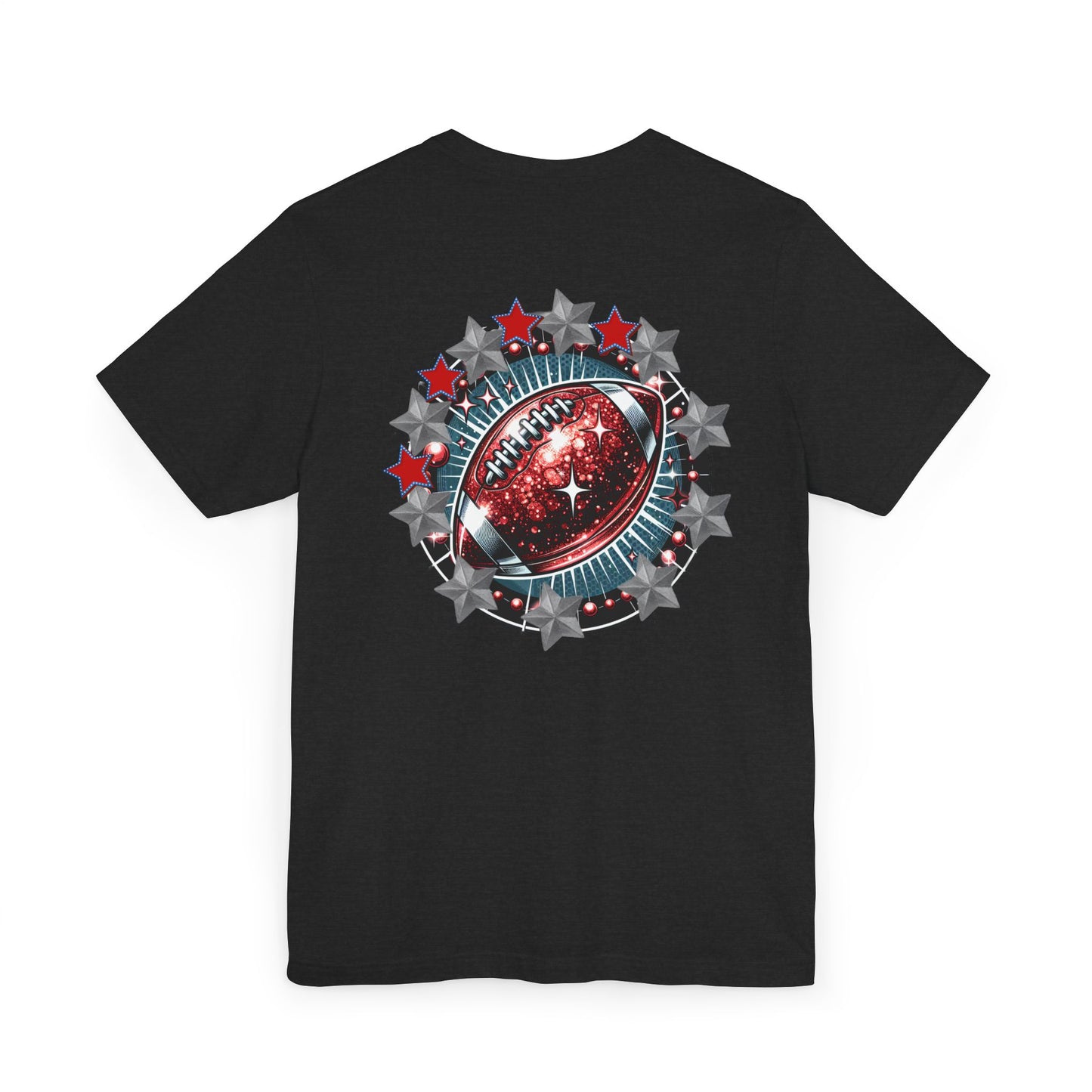 Football Vector Grey, Red, Black