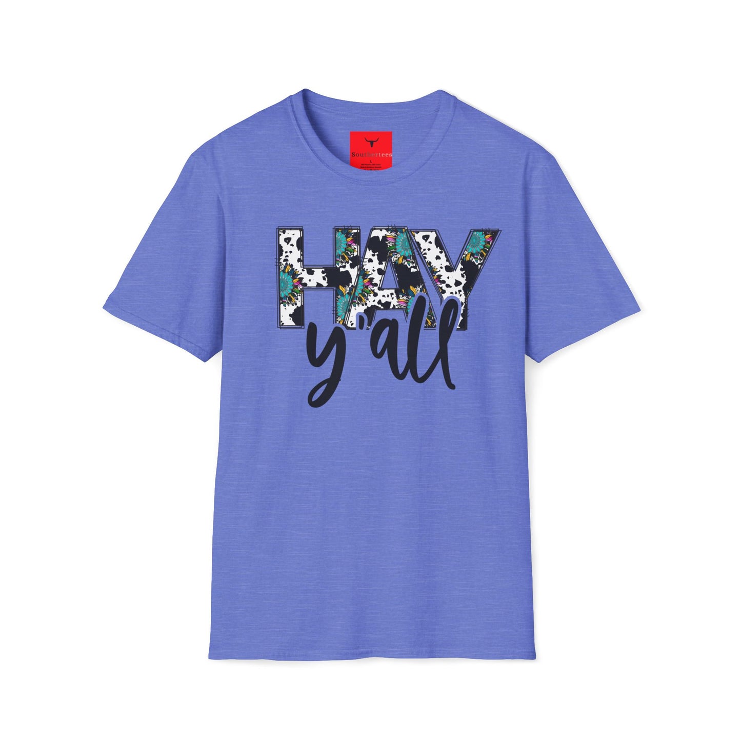 Hay Y'all Tee, ethical USA cotton T-shirt - SoutherTees