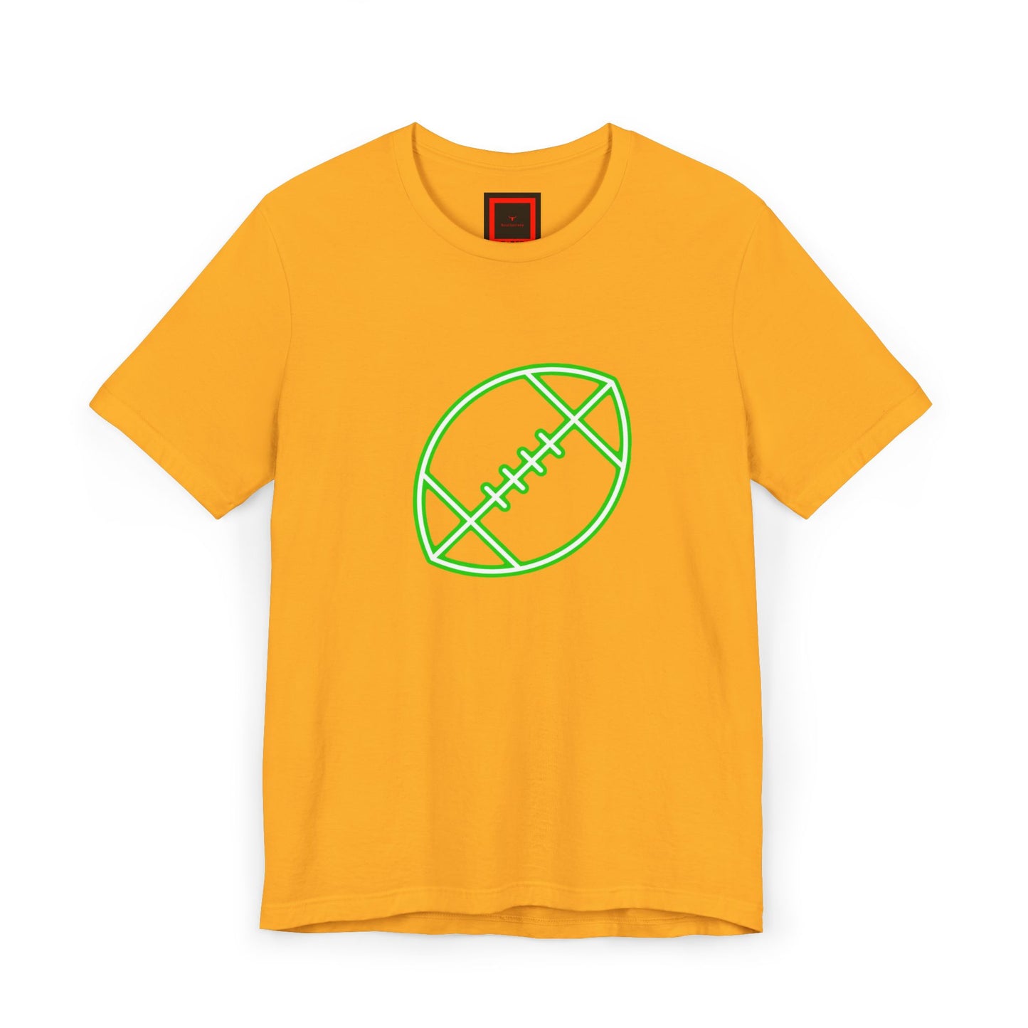 Neon 1980s Football Tee