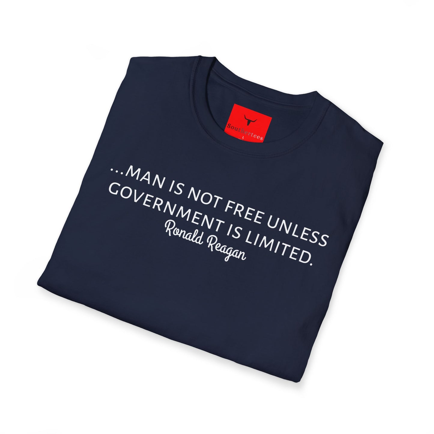 Man is not Free Tee, Reagan Farewell Address shirt