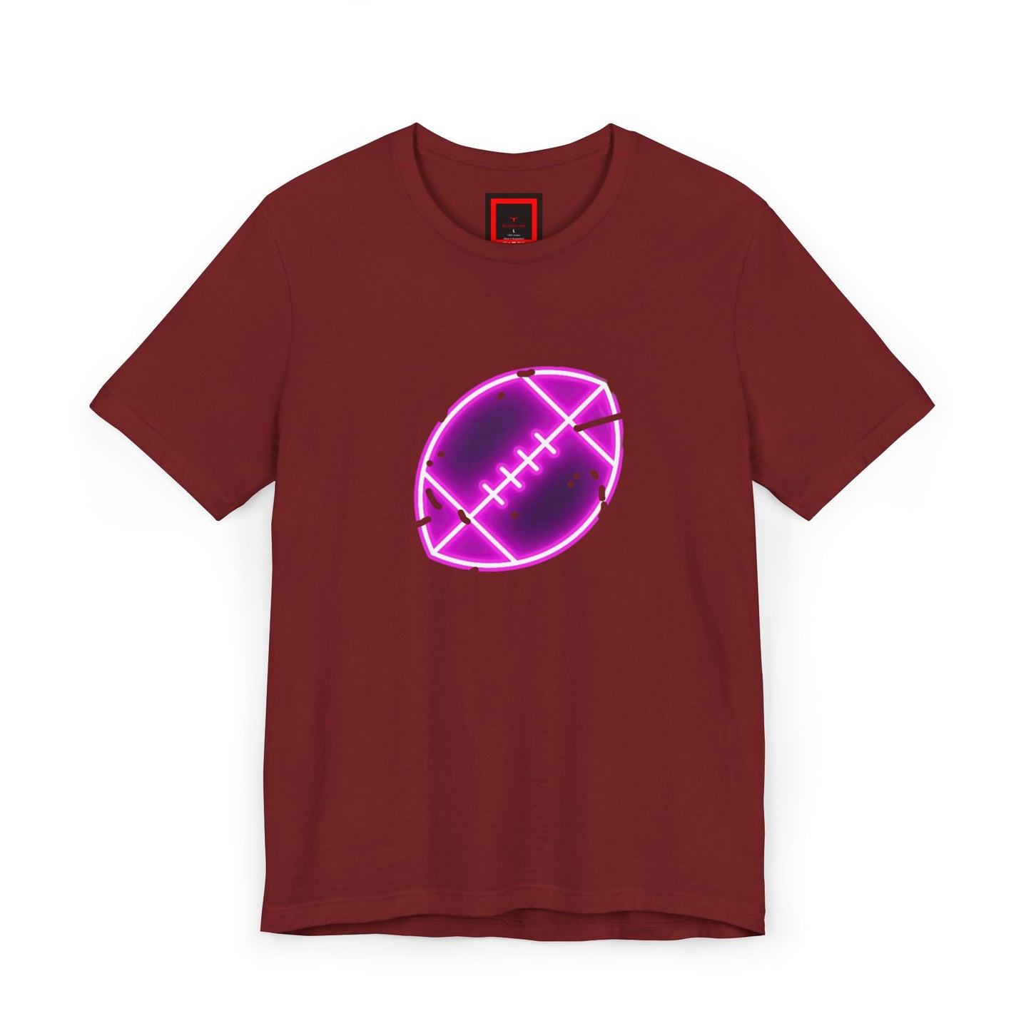 Neon 1980's Football Bling t-shirt, personalize it