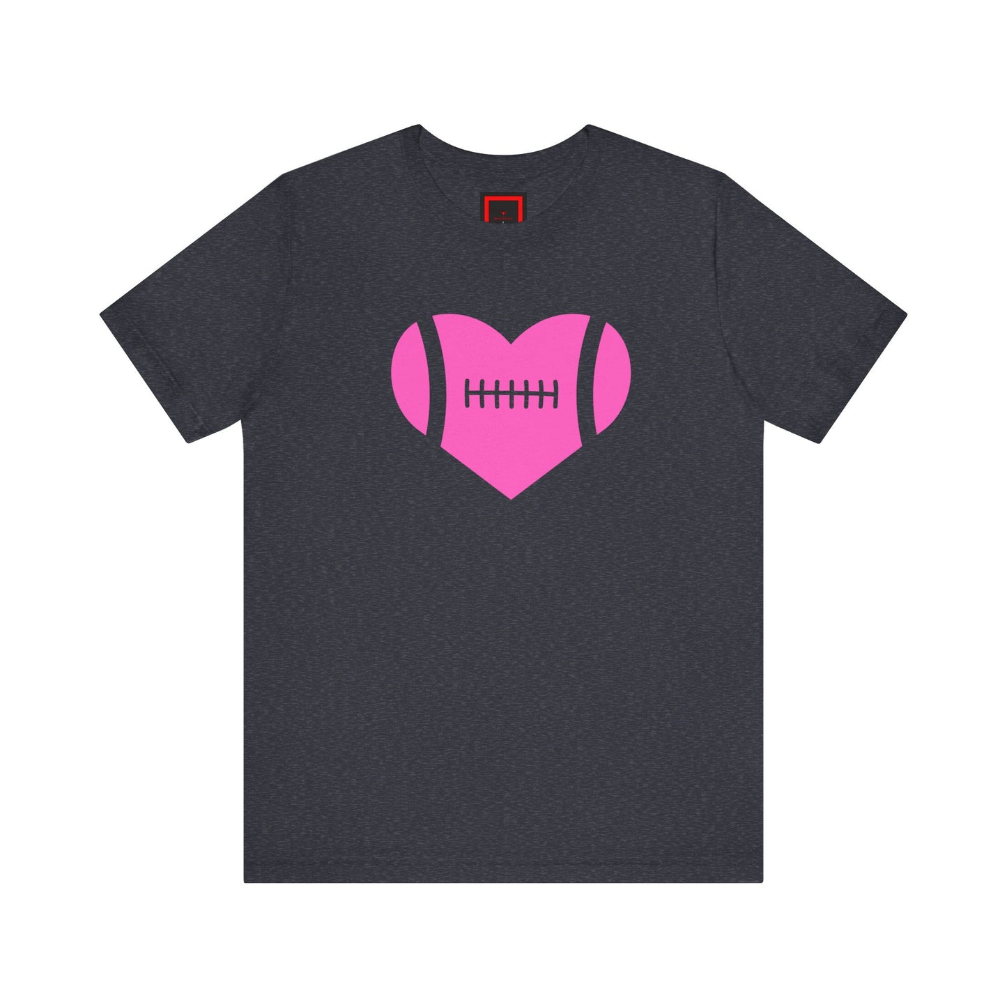 Football Heart Game Day Tee