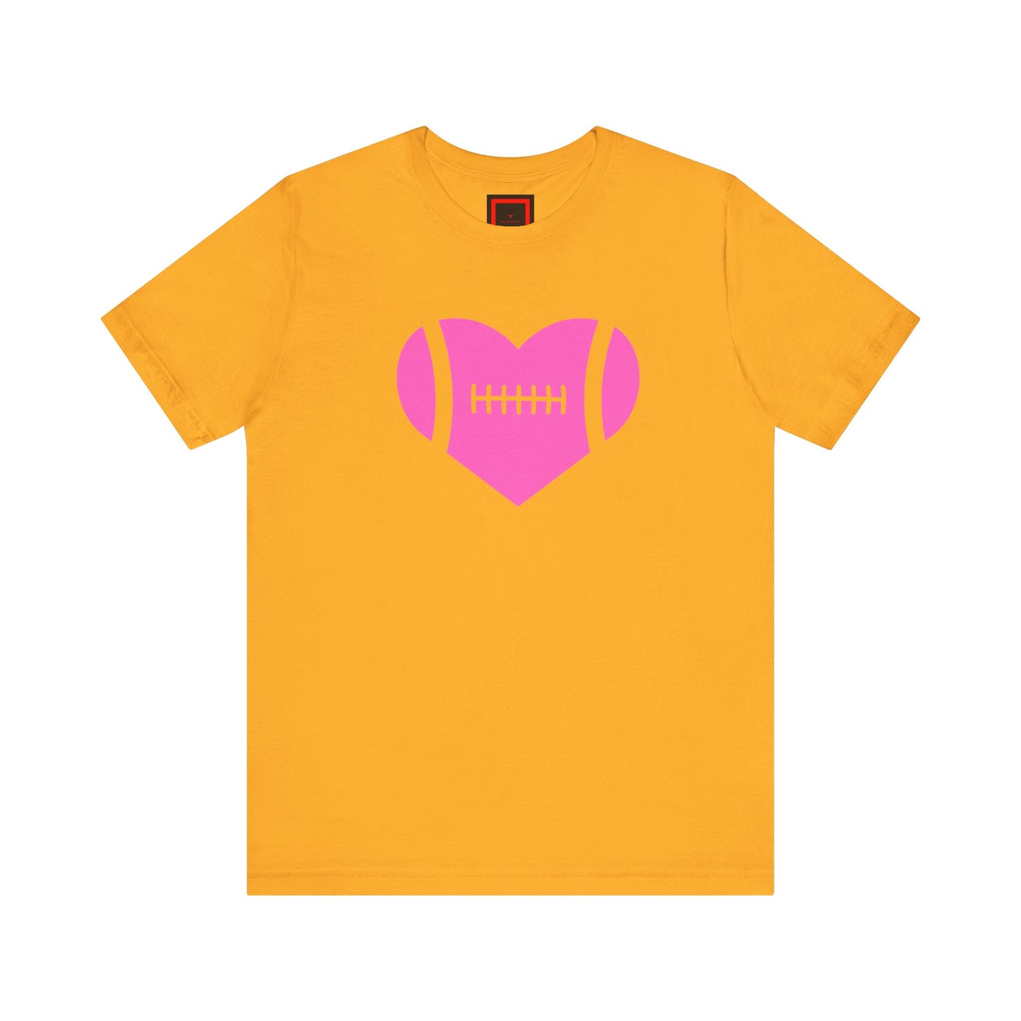 Football Heart Game Day Tee