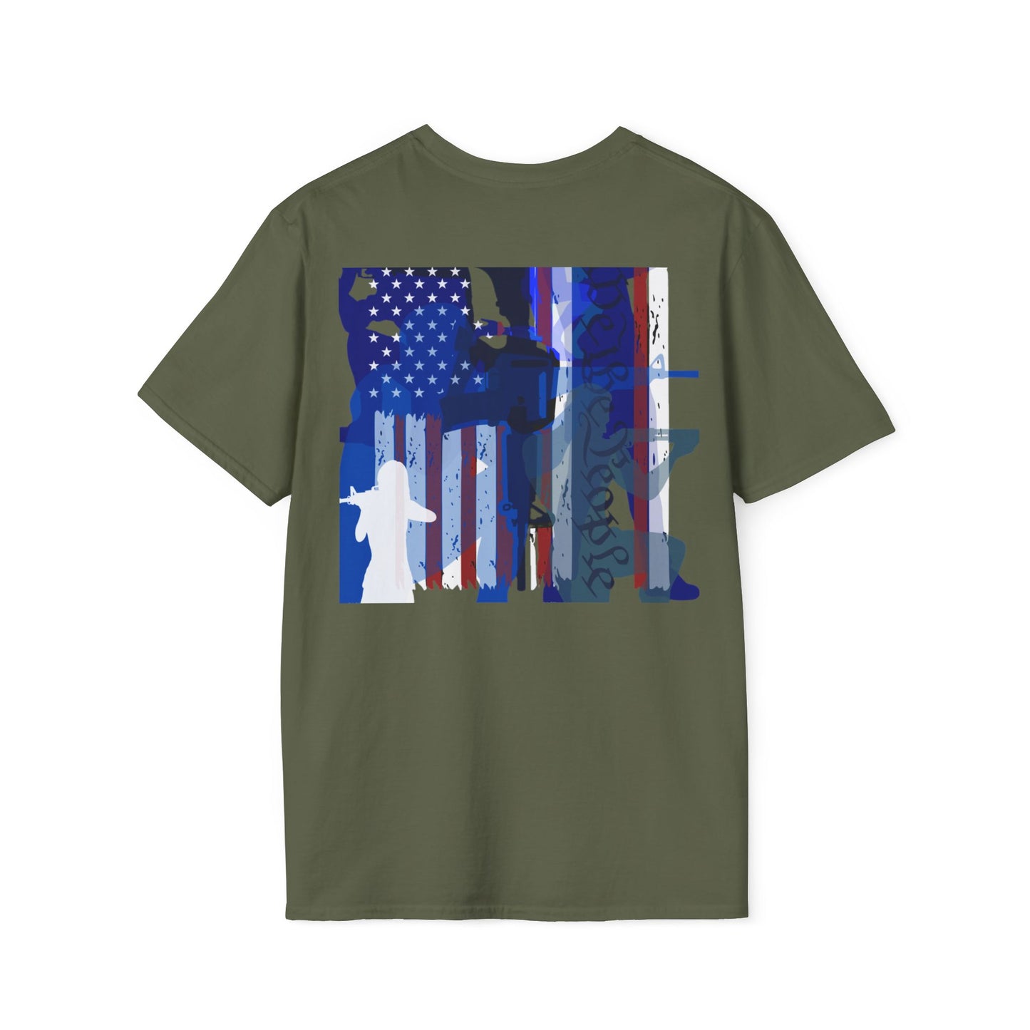 Patriot Collection, Ethical Patriotic T-Shirt - Unisex Softstyle Tee