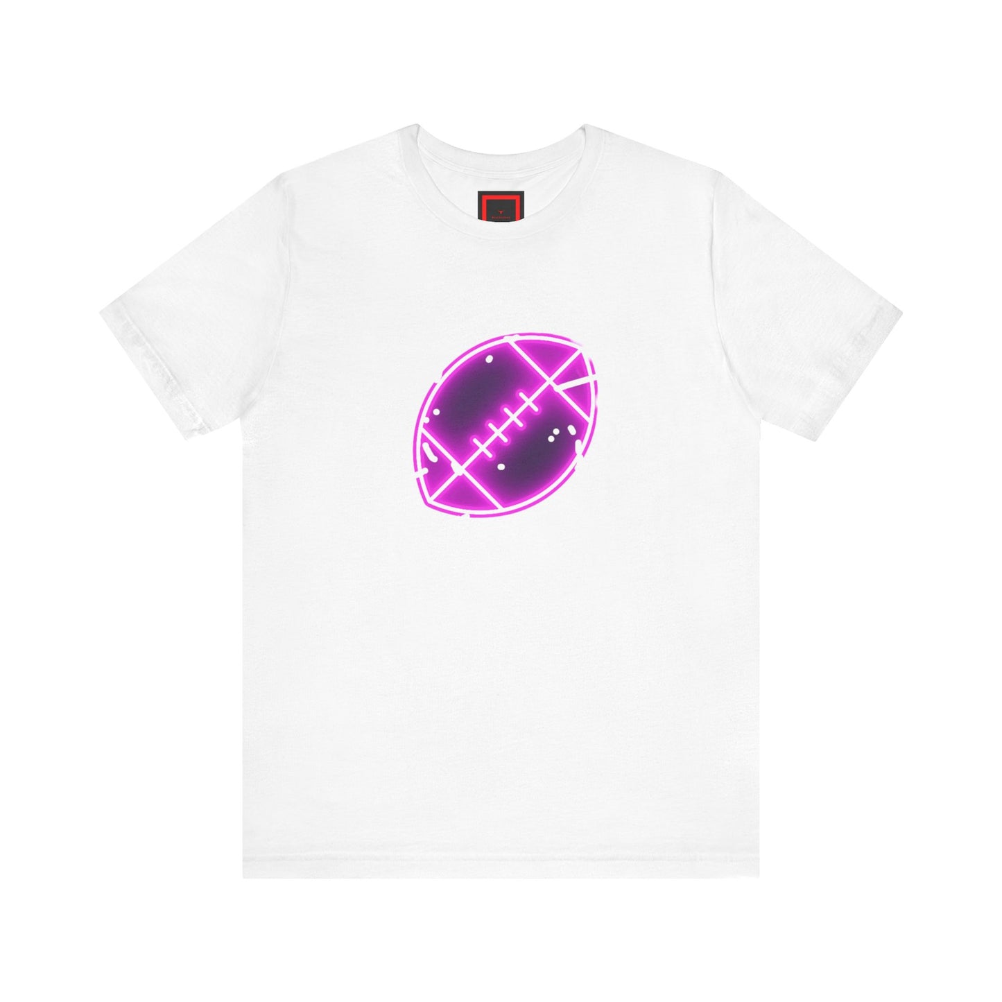 Neon 1980's Football Bling t-shirt, personalize it