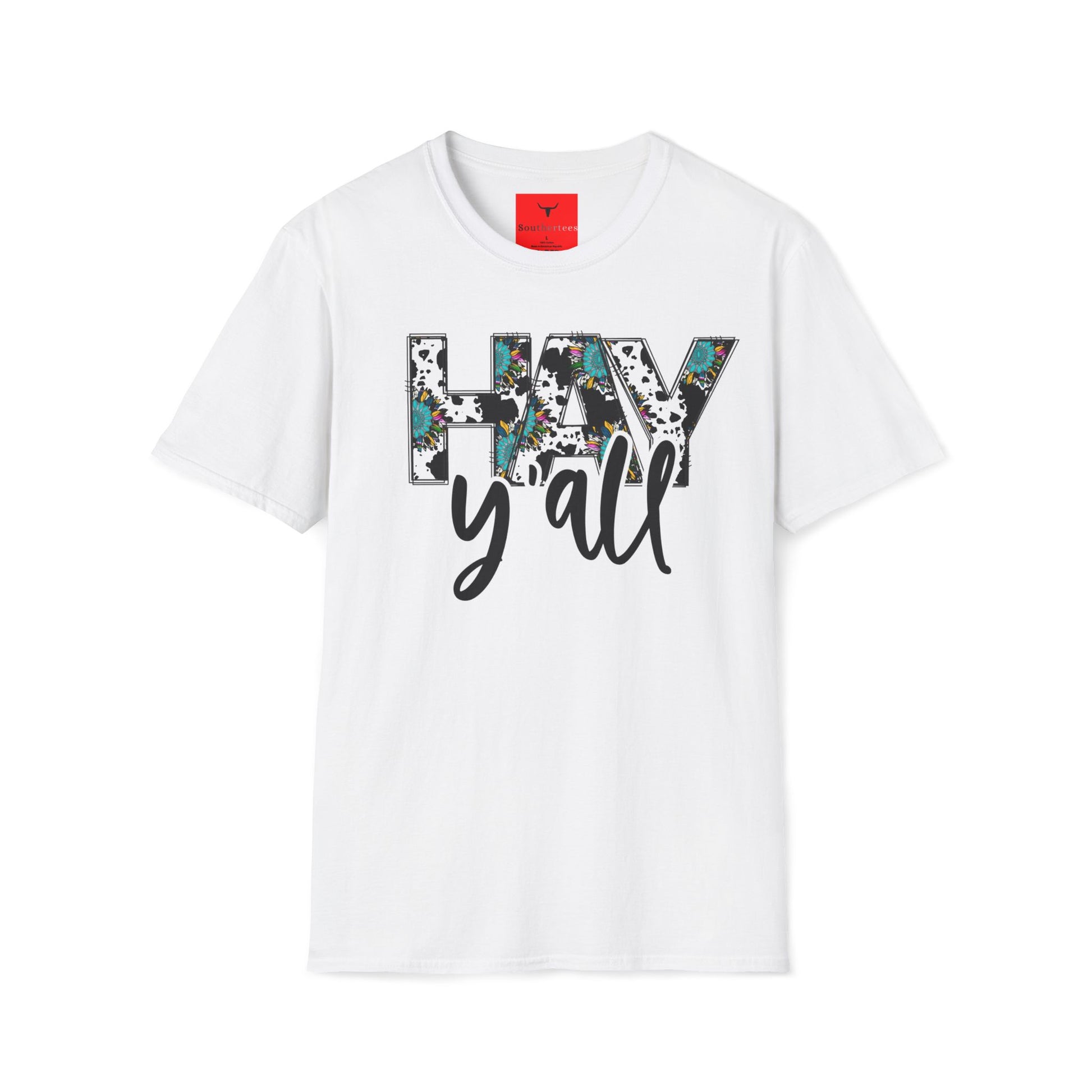 Hay Y'all Tee, ethical USA cotton T-shirt - SoutherTees