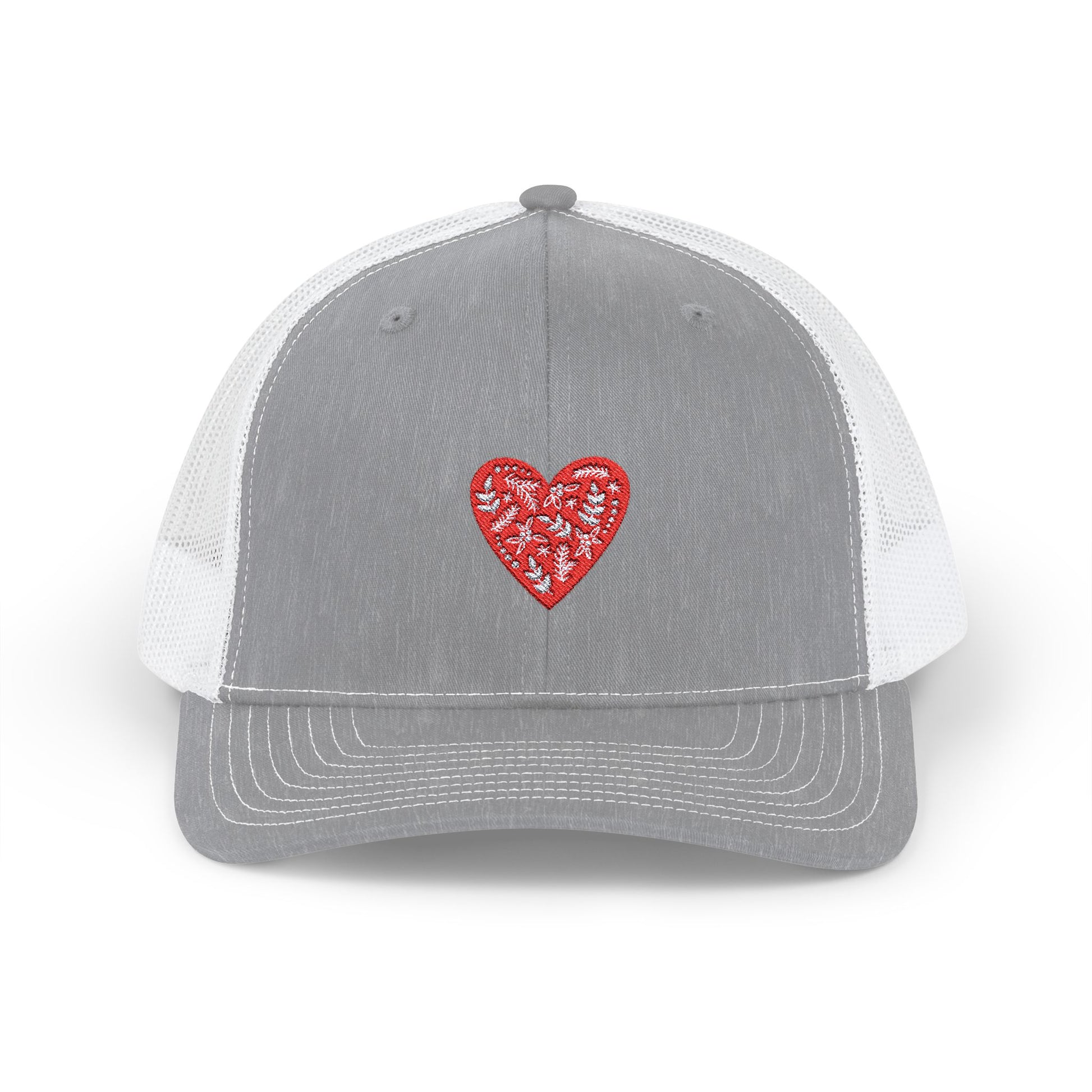 Red Heart Festive Trucker Cap - SoutherTees