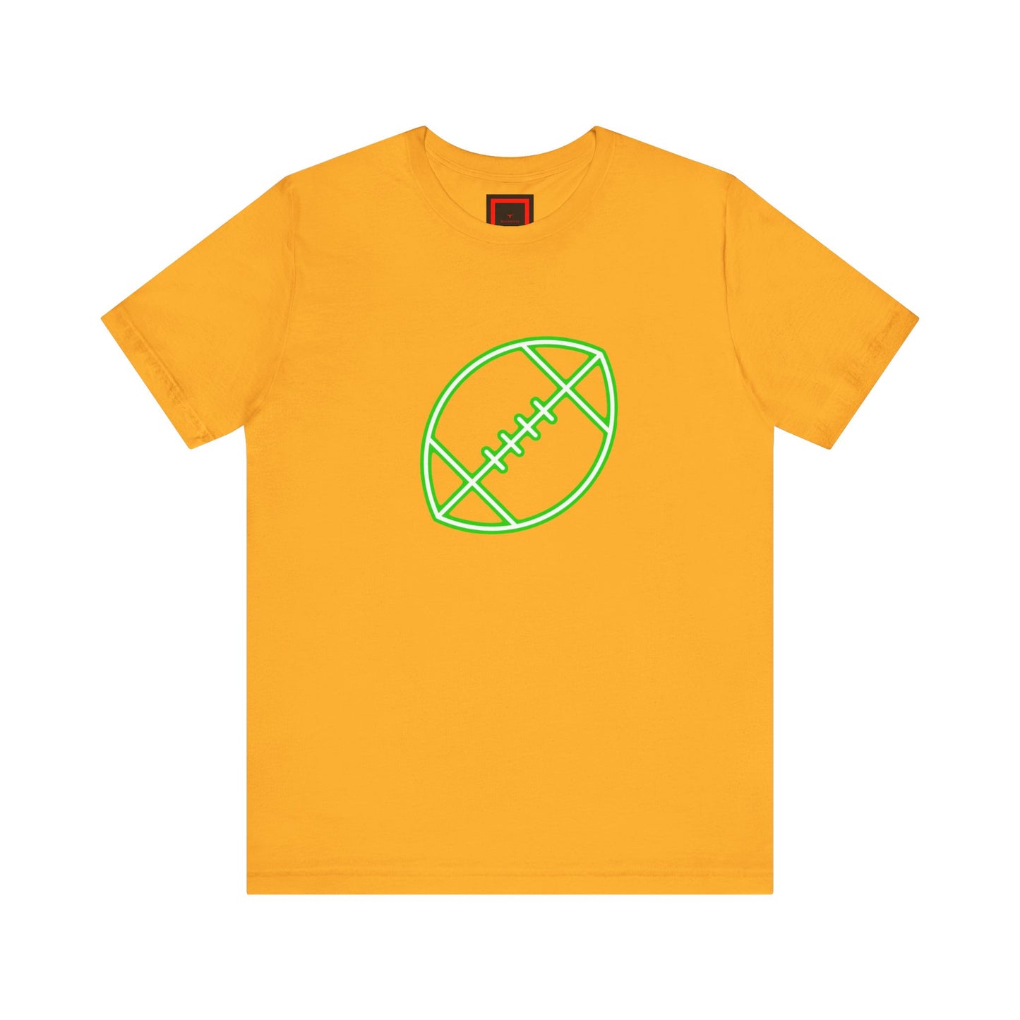 Neon 1980s Football Tee