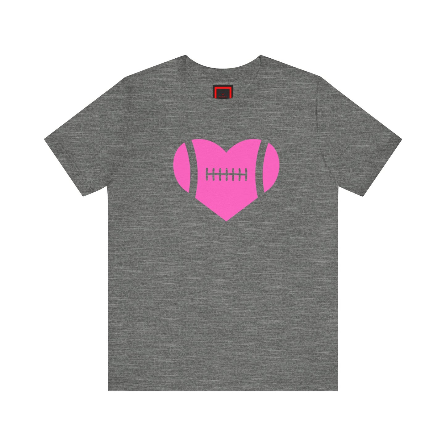 Football Heart Game Day Tee