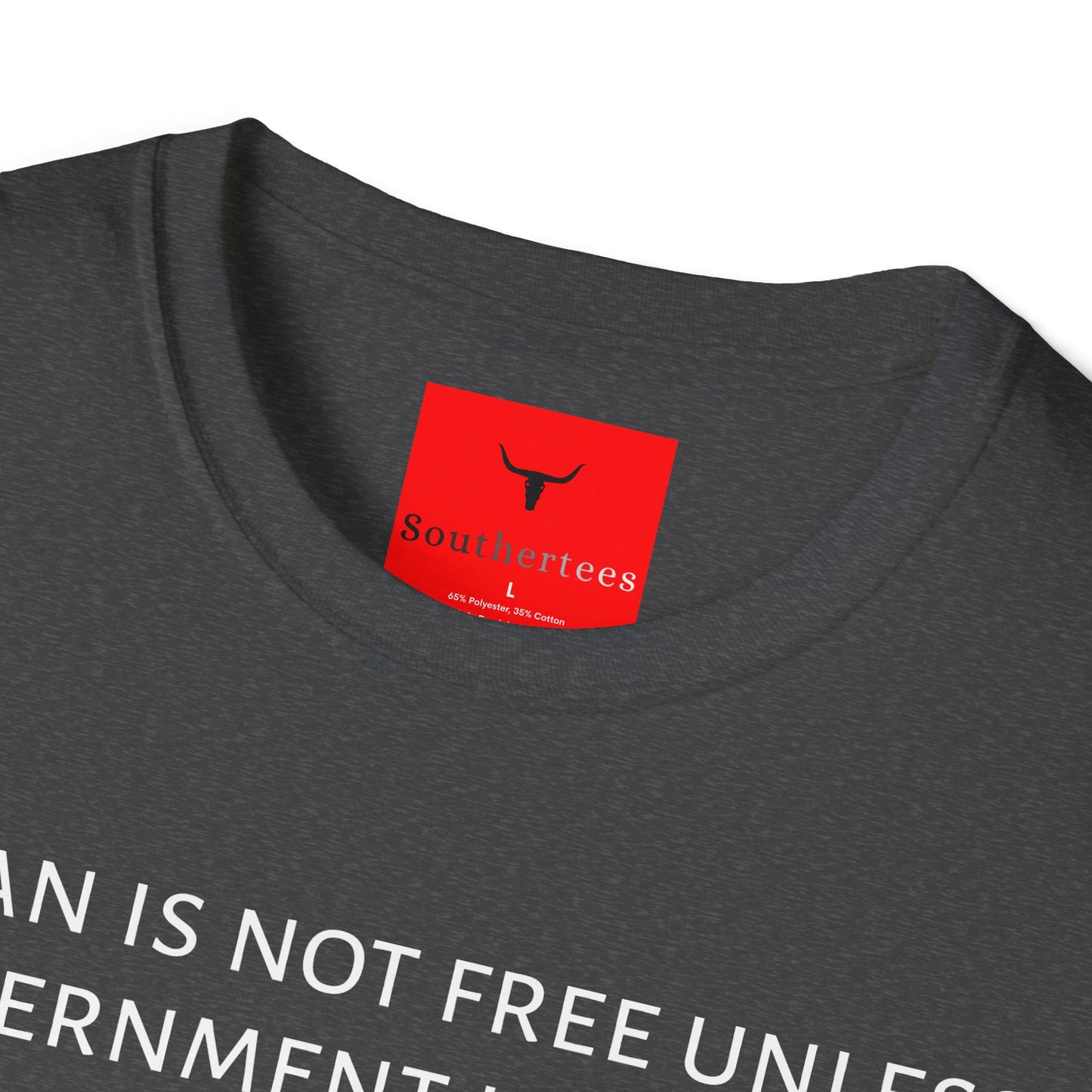 Man is not Free Tee, Reagan Farewell Address shirt