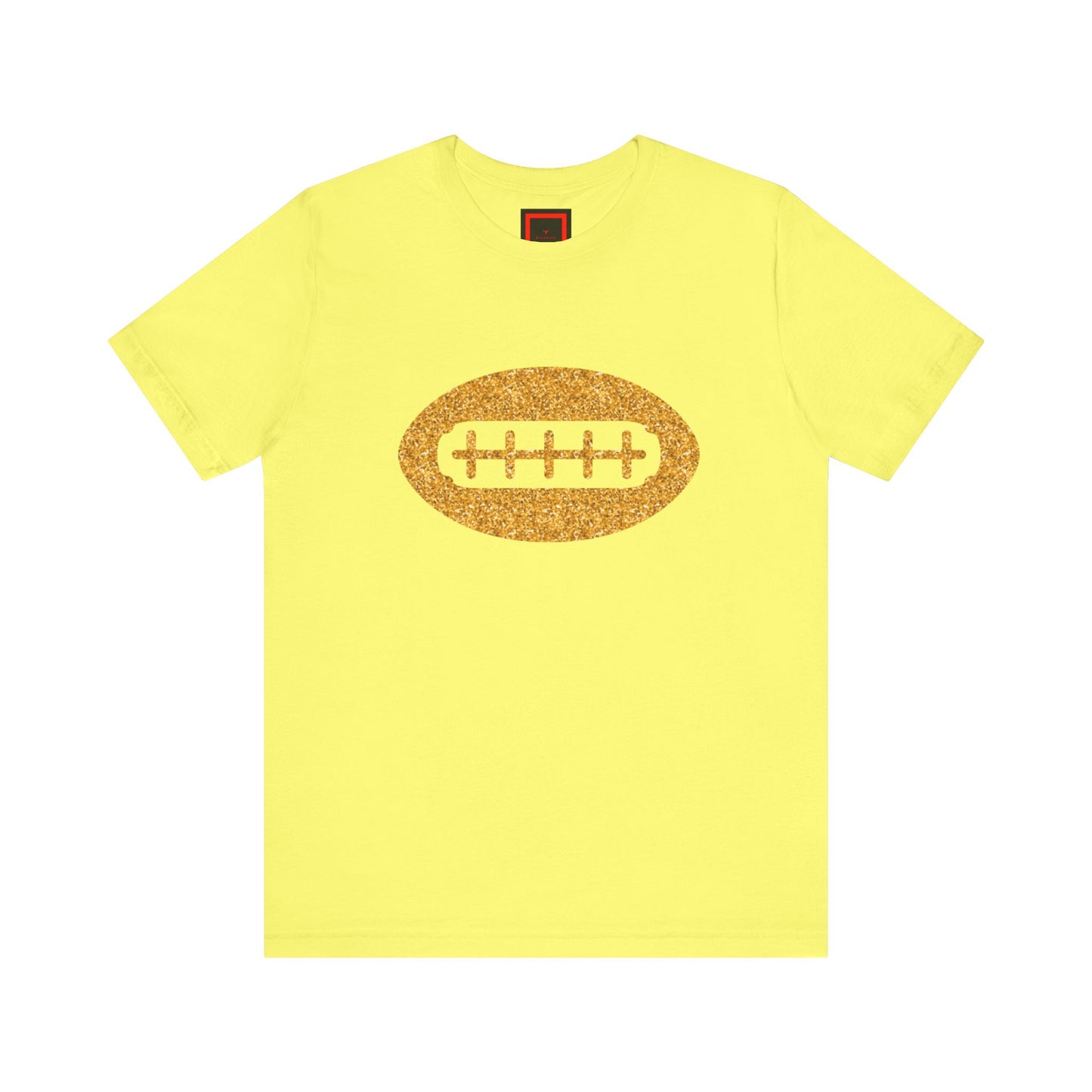 Glitter Football Game Day Shirt