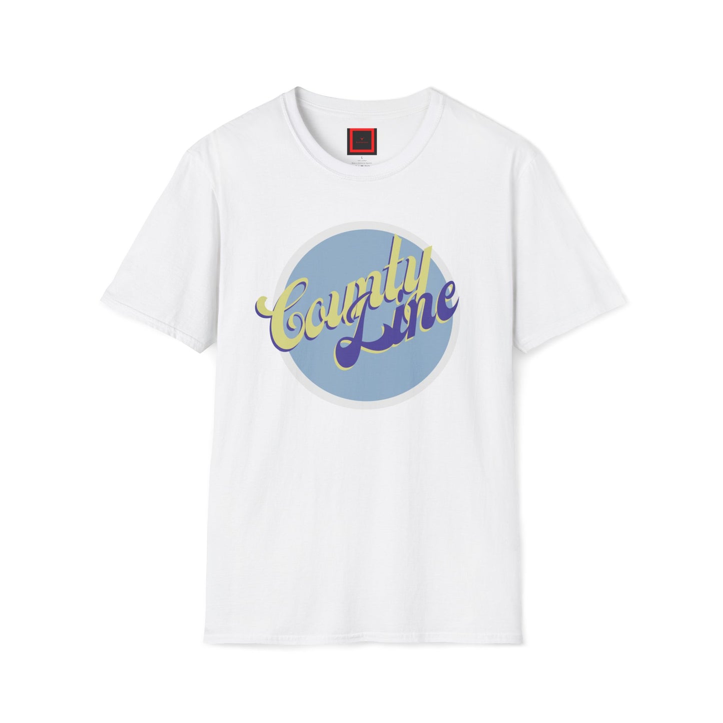 1 County Line Tee, Unisex Softstyle T-Shirt