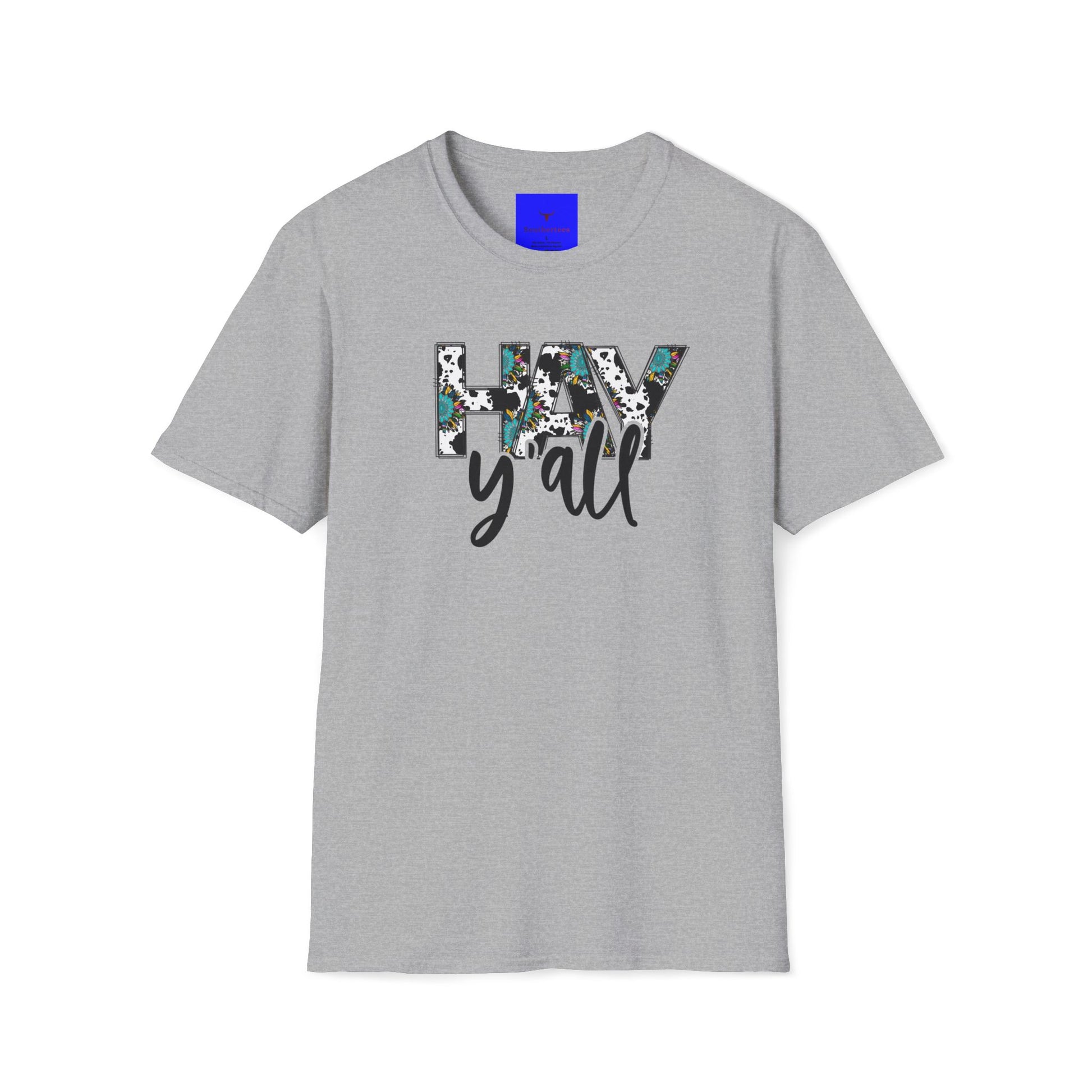 A Hay Y'all Tee,  Unisex Softstyle T-Shirt - SoutherTees