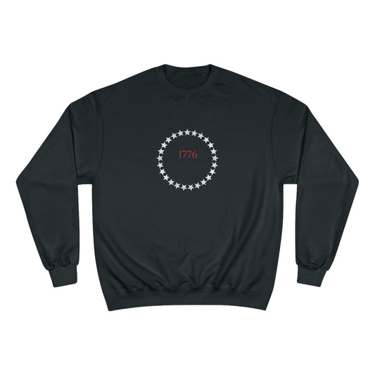 Patriot Champion Sweatshirt - Circle of Stars 1776 Founding Fathers