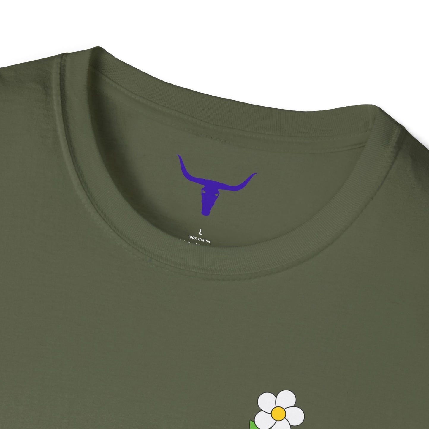 Flower t-shirt, simple t-shirt