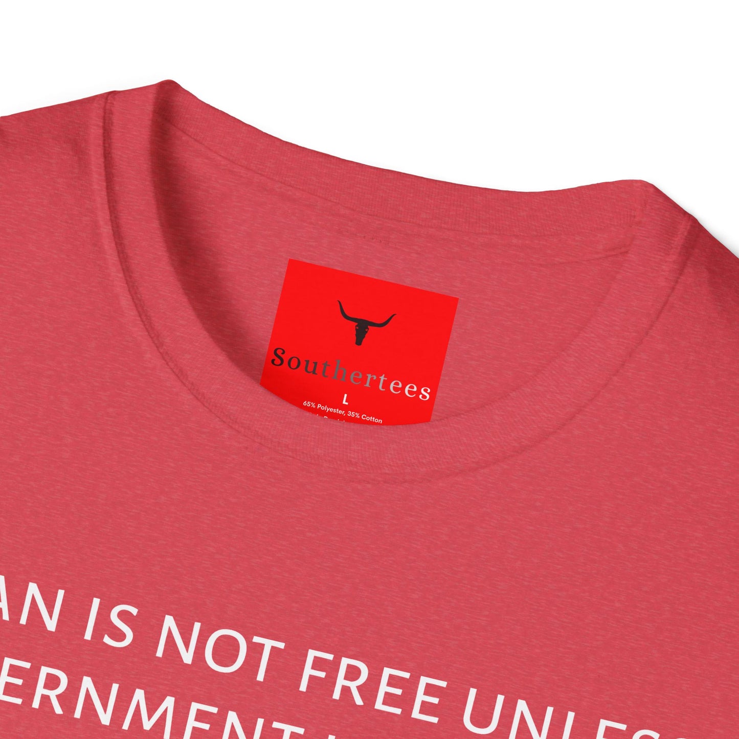 Man is not Free Tee, Reagan Farewell Address shirt