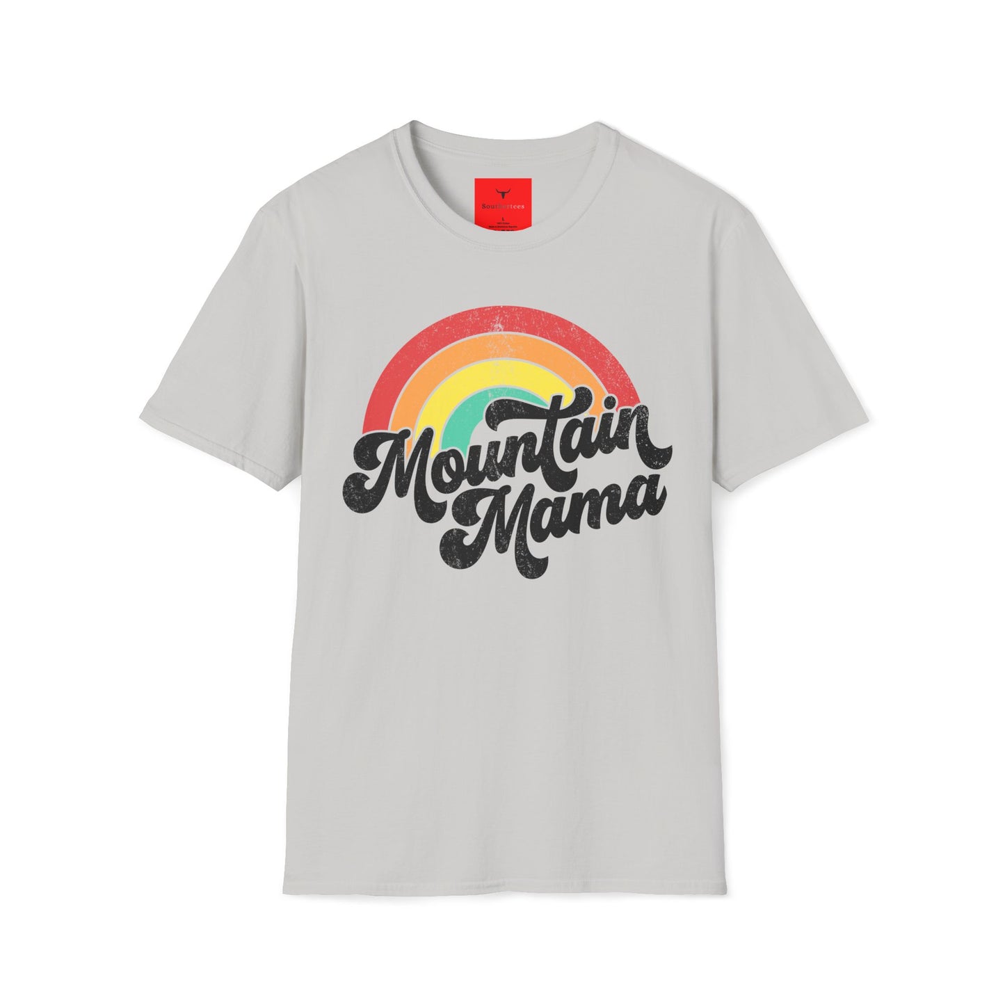 Vintage Mountain Mama Unisex T-Shirt - Ethically Grown in the USA