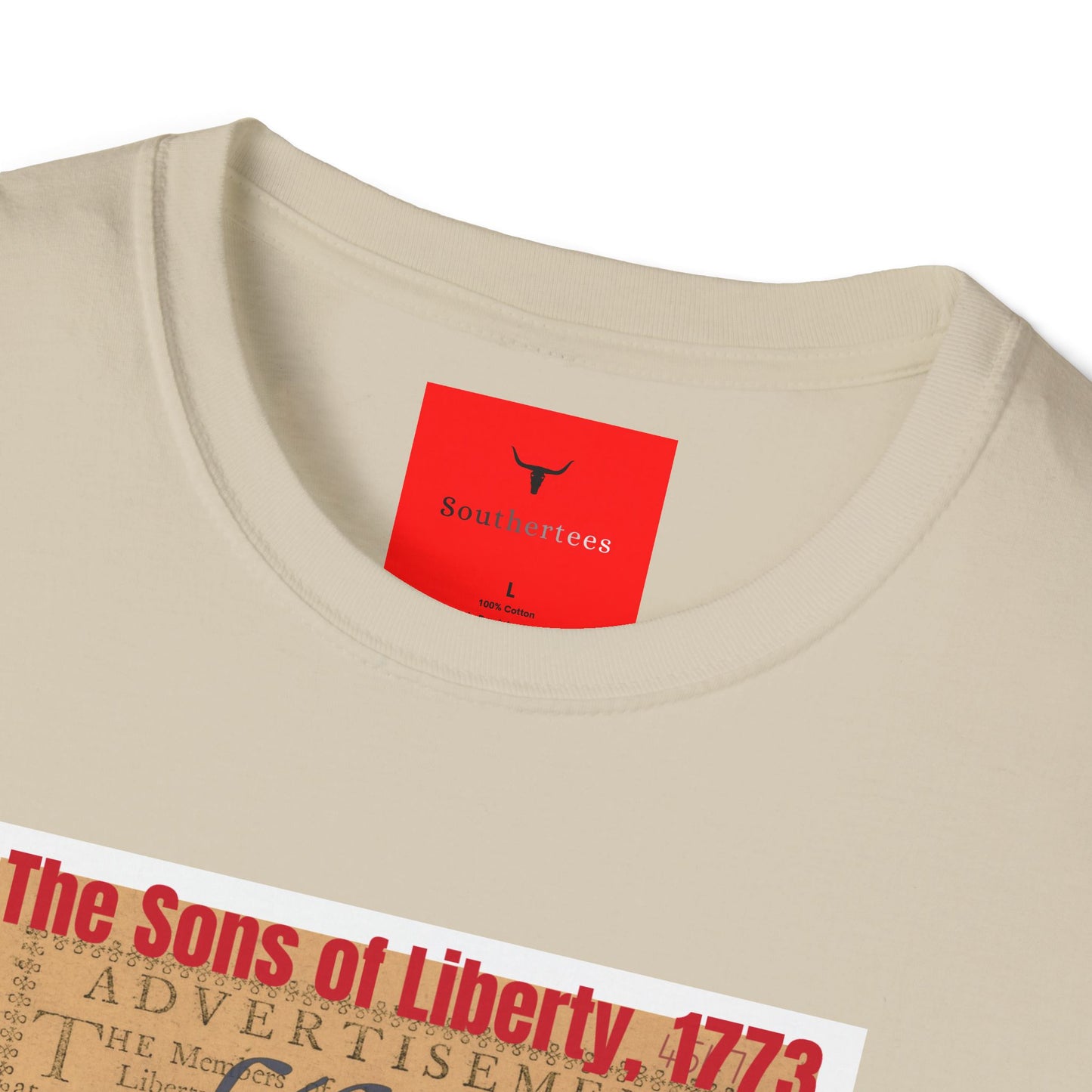 Sons of Liberty Tee,  Authentic Historical Tee, Patriot, American T-shirt