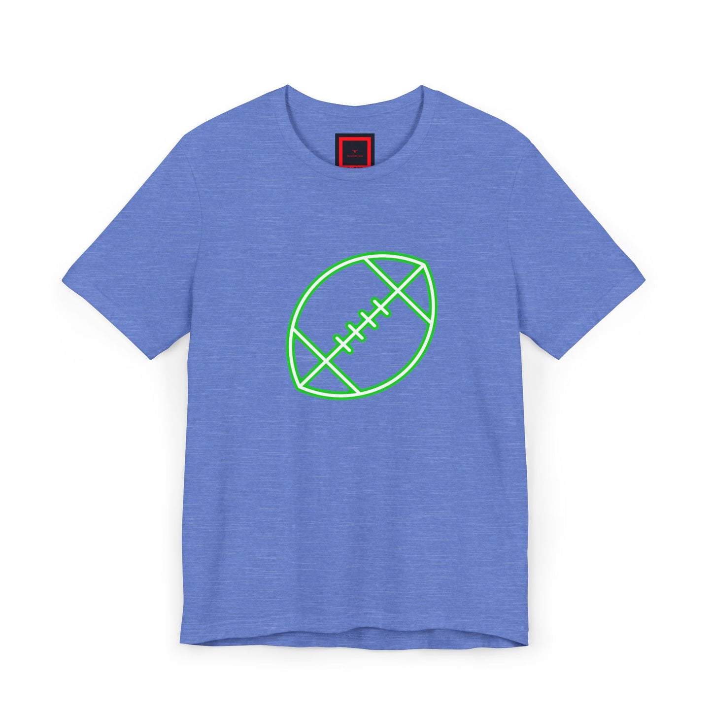 Neon 1980s Football Tee