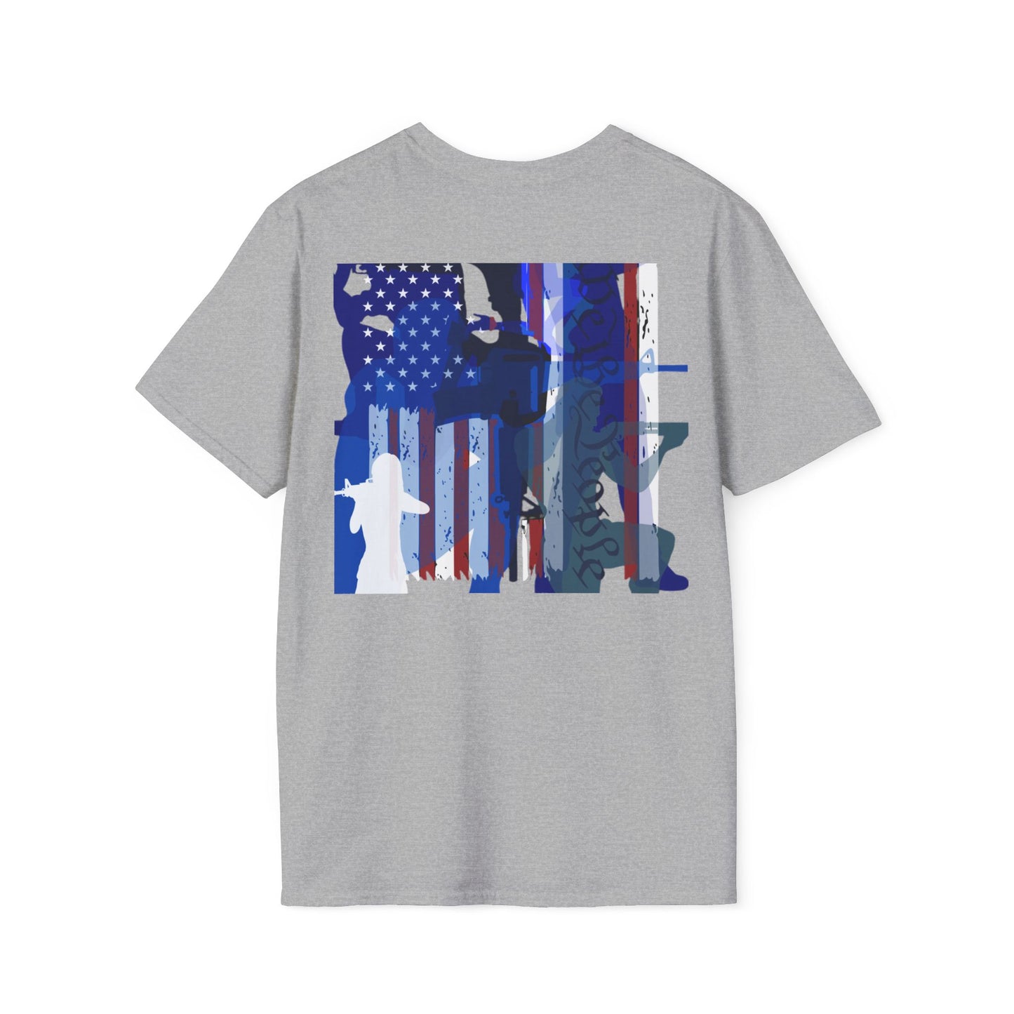 Patriot Collection, Ethical Patriotic T-Shirt - Unisex Softstyle Tee