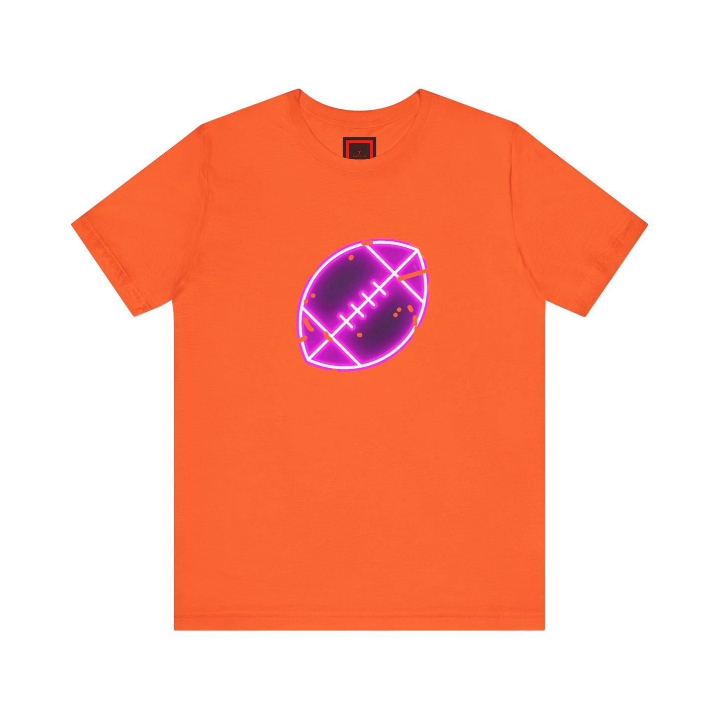 Neon 1980's Football Bling t-shirt, personalize it