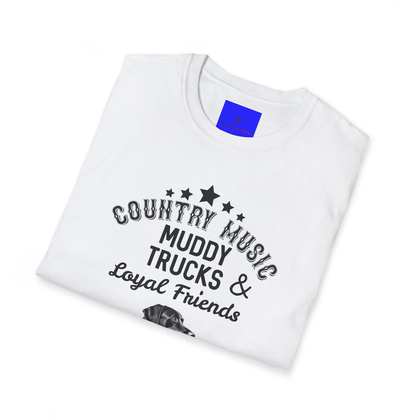 Muddy Trucks Tee, Country Music and Boots T-shirt, Unisex