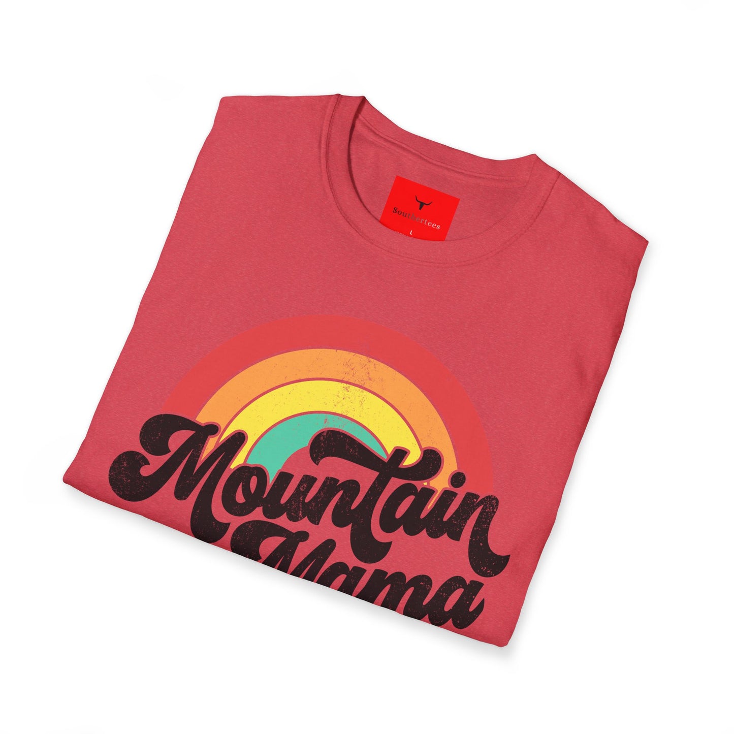 Vintage Mountain Mama Unisex T-Shirt - Ethically Grown in the USA