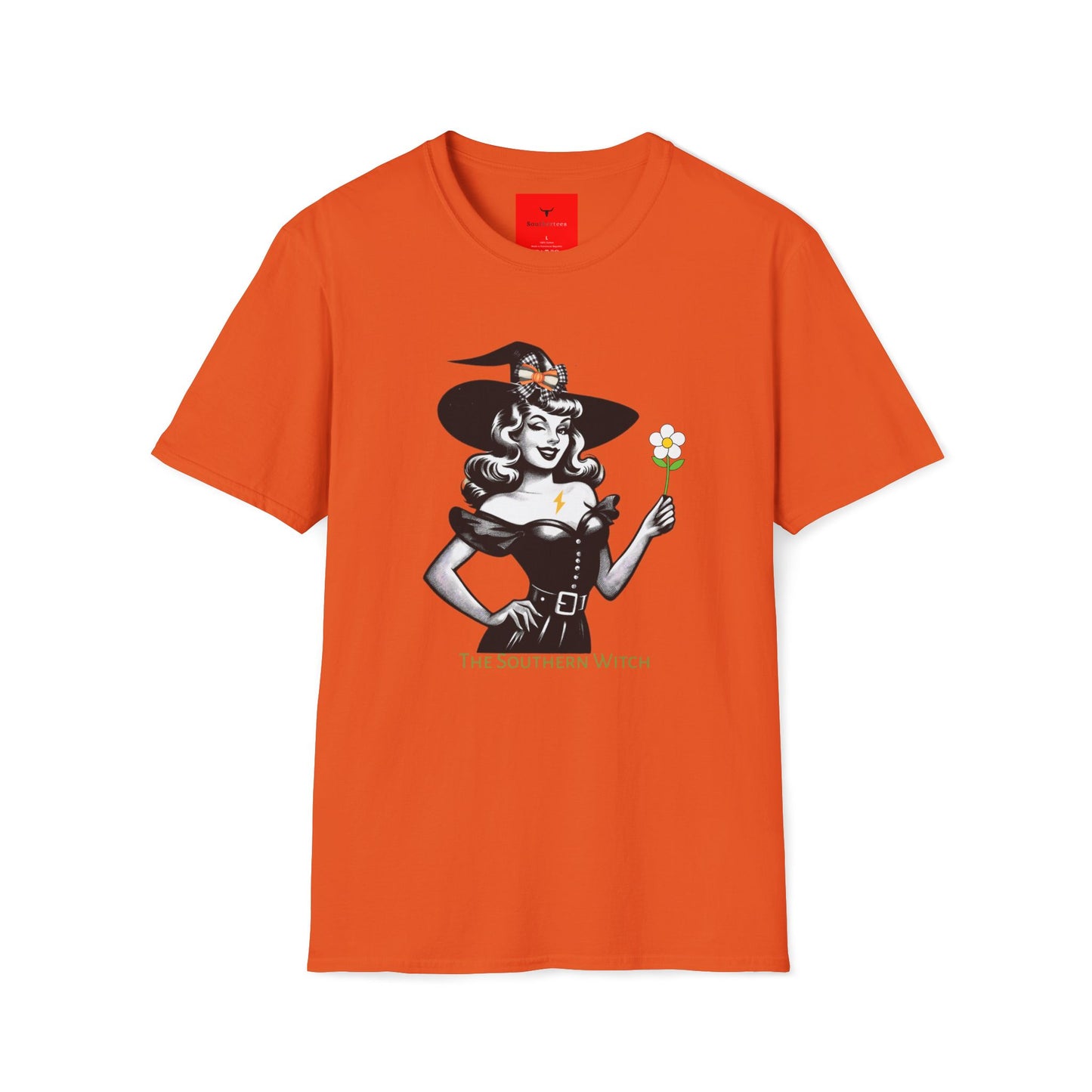 HH. Halloween The Southern Witch Flower Tee