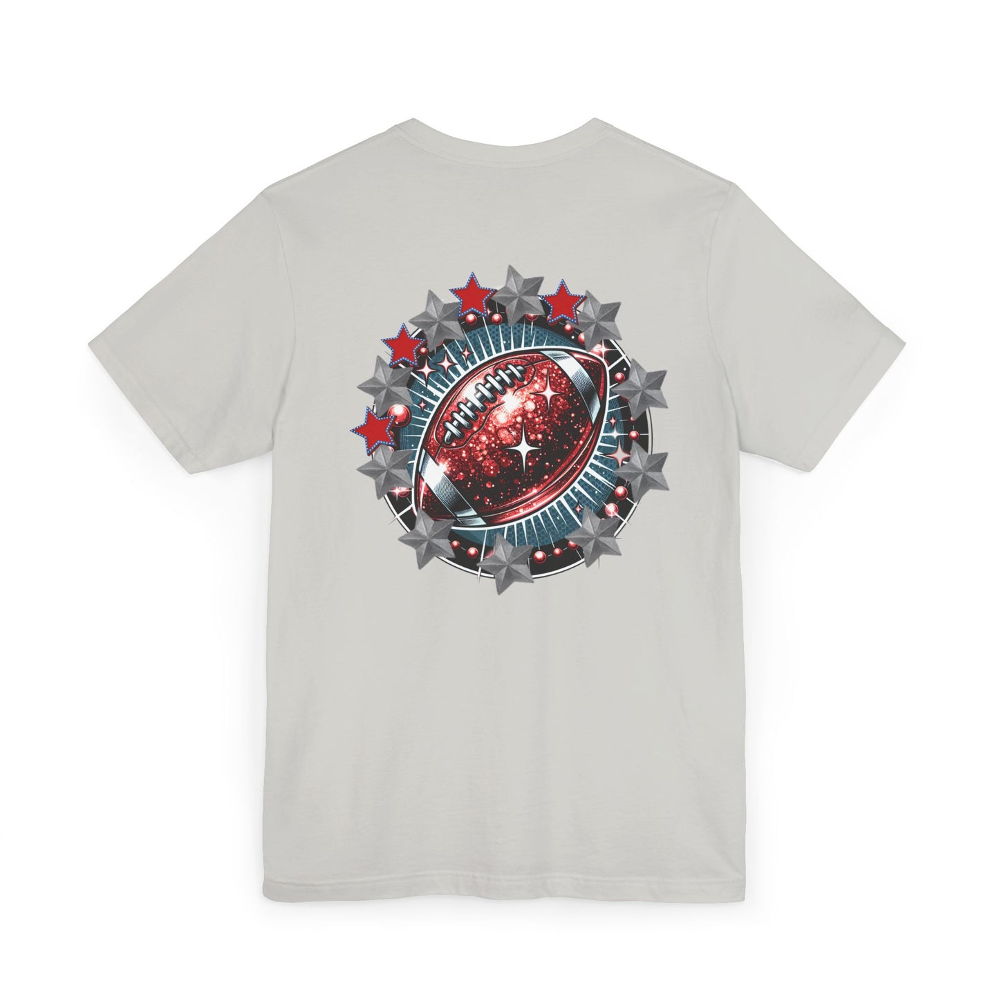 Football Vector Grey, Red, Black