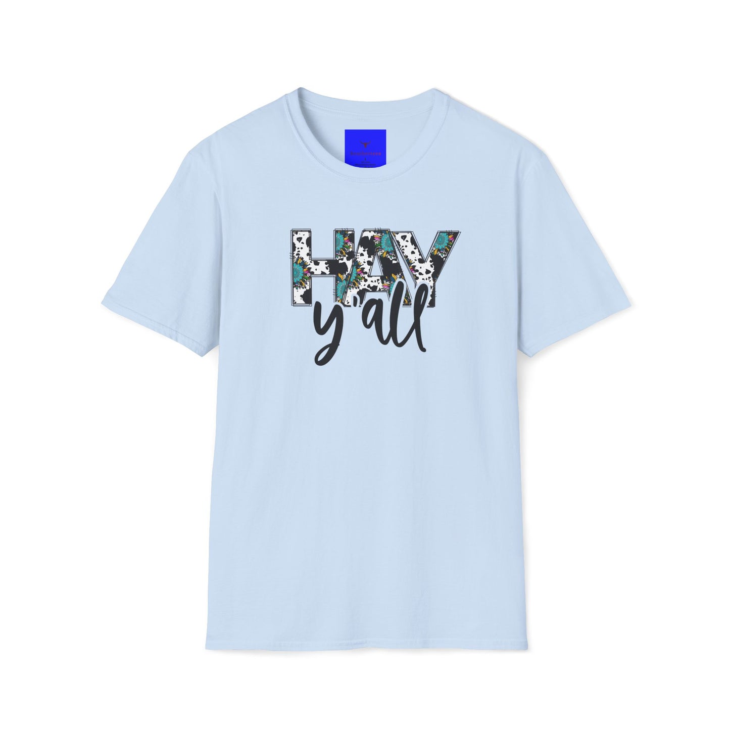 A Hay Y'all Tee,  Unisex Softstyle T-Shirt - SoutherTees