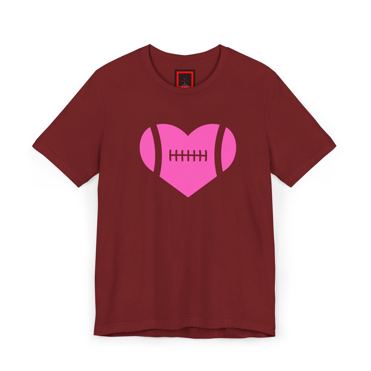 Football Heart Game Day Tee