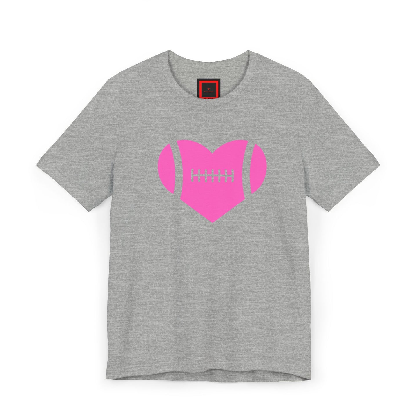 Football Heart Game Day Tee