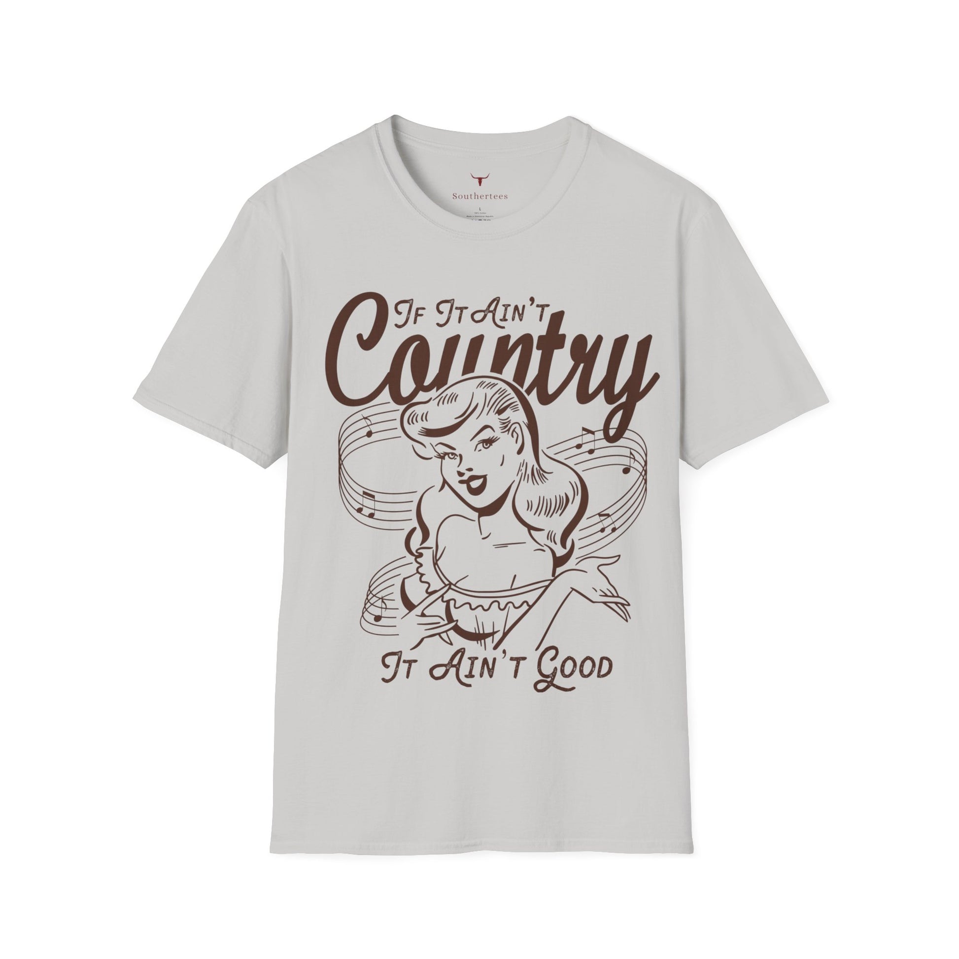 If it ain't Country T-shirt, Vintage Pin-Up 1950s style Woman - SoutherTees