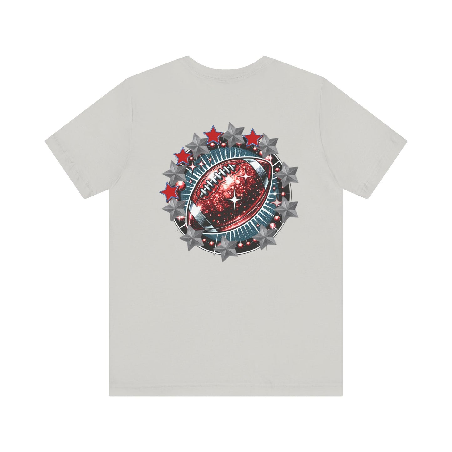 Football Vector Grey, Red, Black