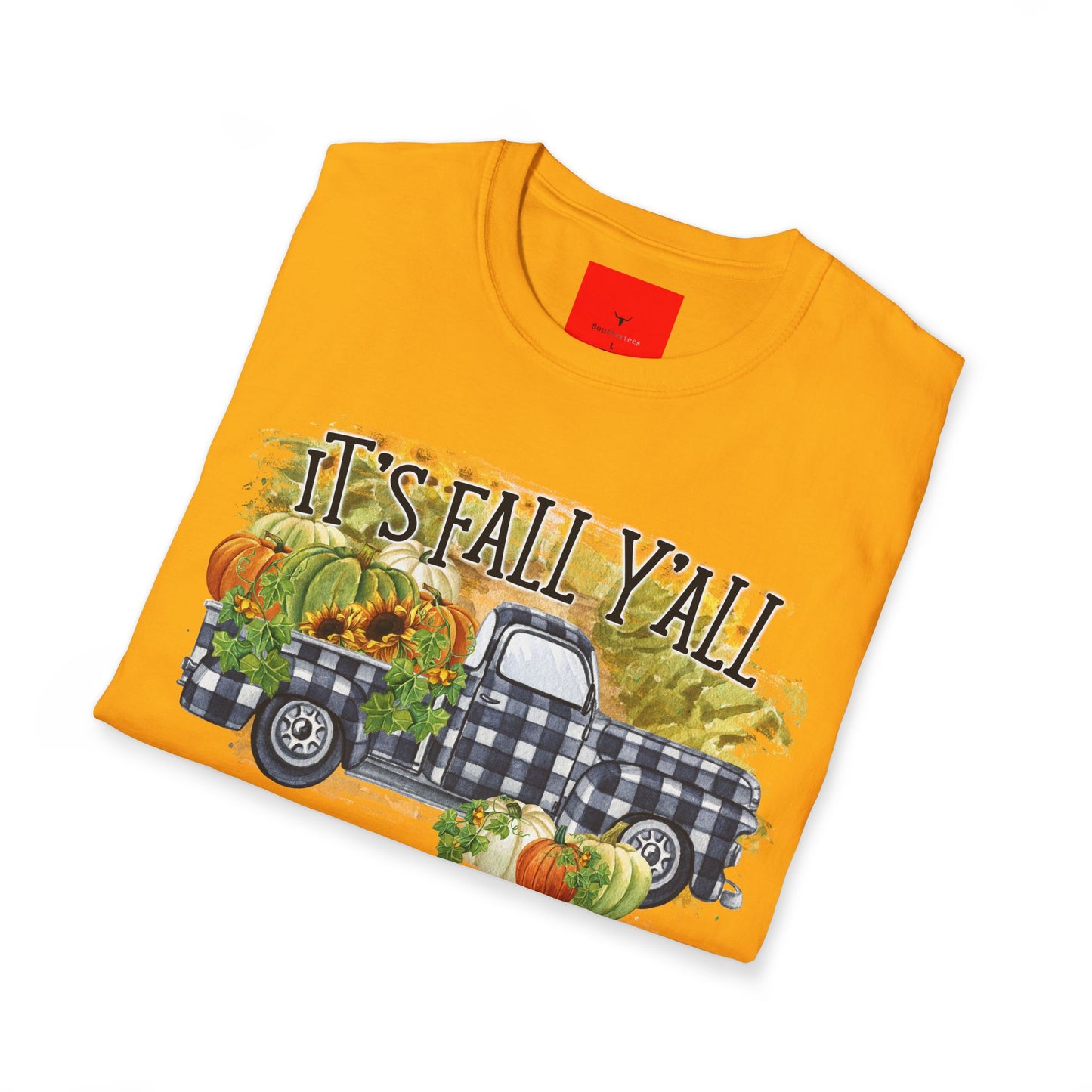 Fall Y'all Tee, Unisex Softstyle T-Shirt