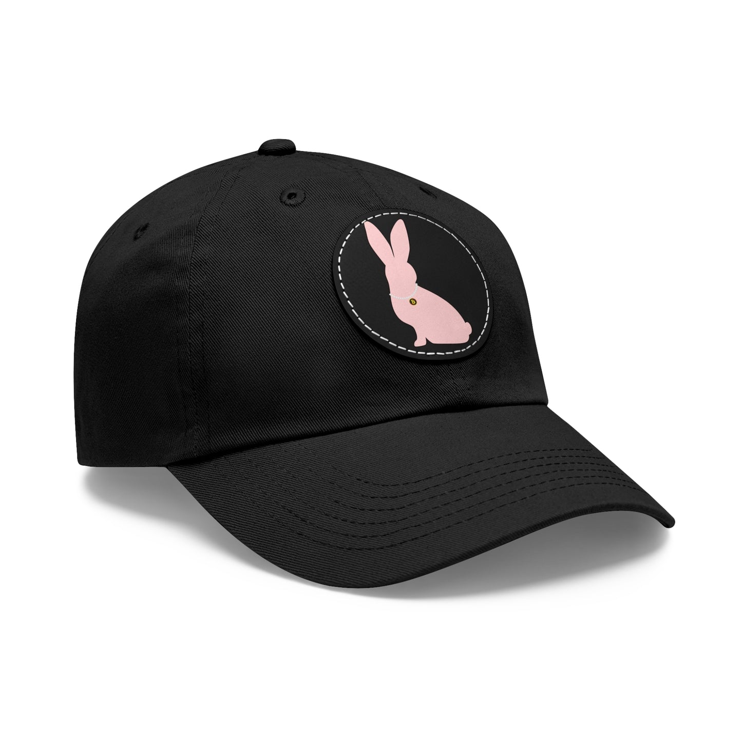 White Rabbit Lineage Leather Patch (Round) Dad Hat - SoutherTees