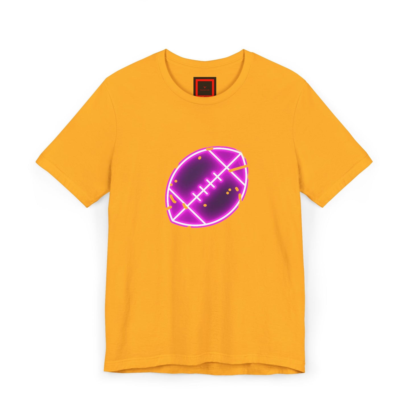 Neon 1980's Football Bling t-shirt, personalize it