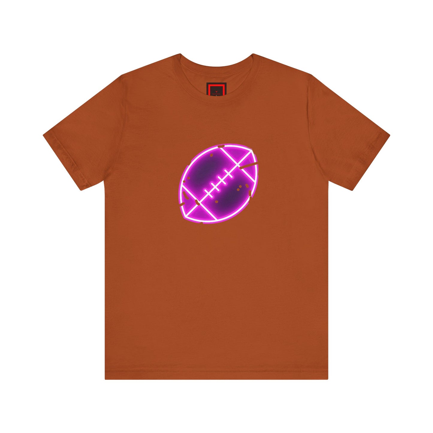 Neon 1980's Football Bling t-shirt, personalize it