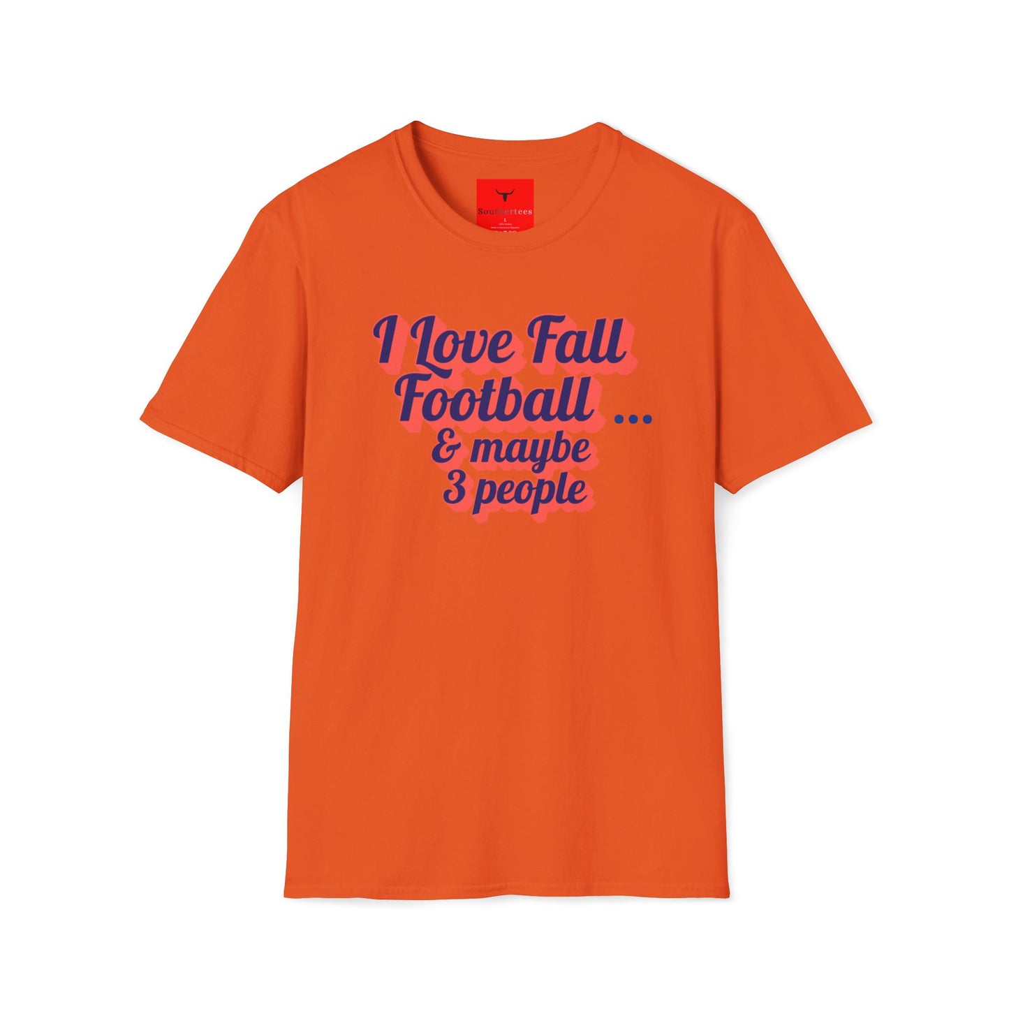 Football Love and maybe 3 people shirt