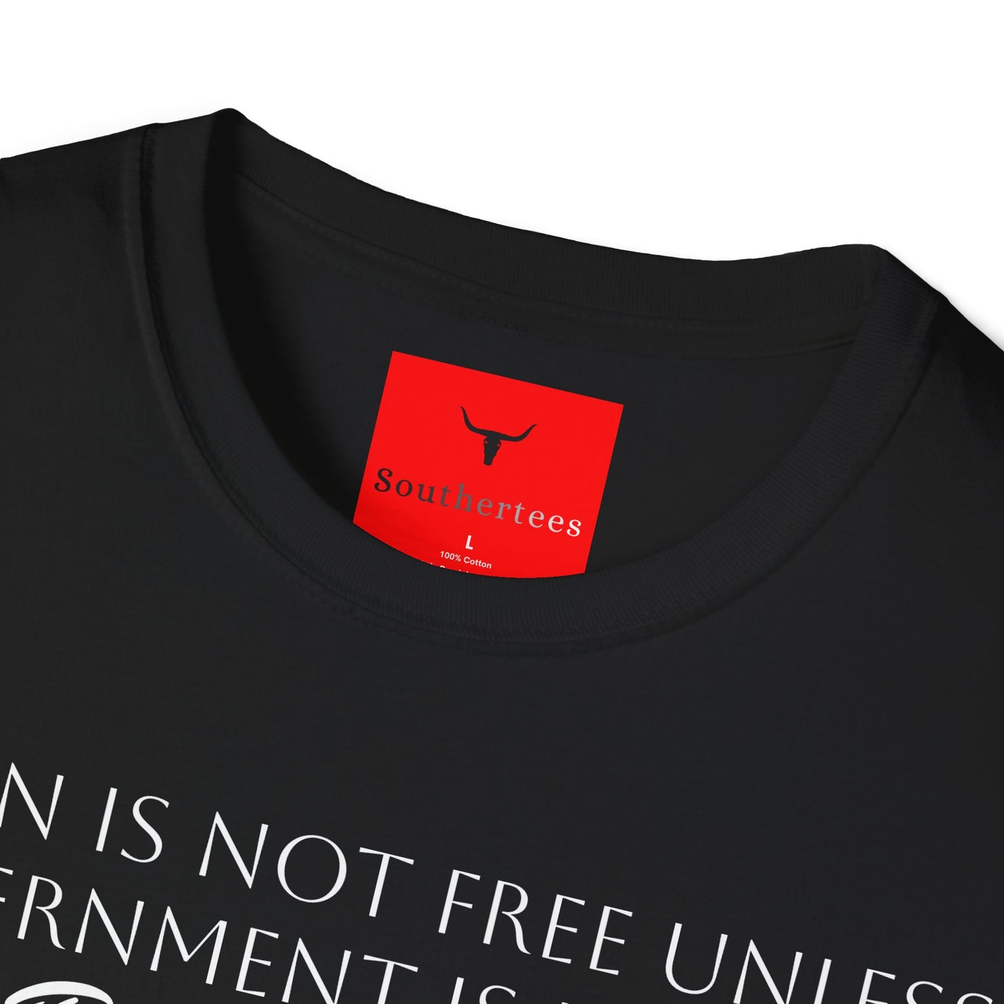 Man is not Free Tee, Reagan Farewell Address shirt