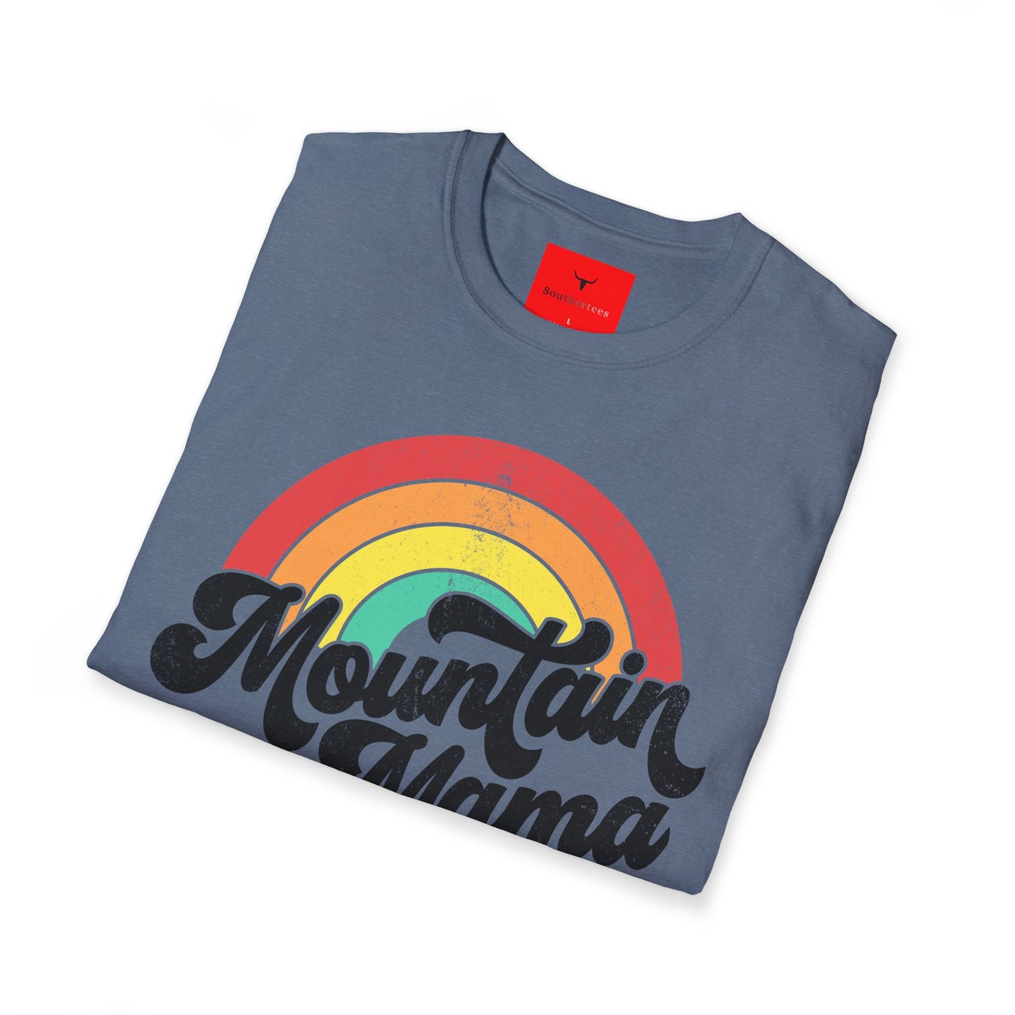 Vintage Mountain Mama Unisex T-Shirt - Ethically Grown in the USA