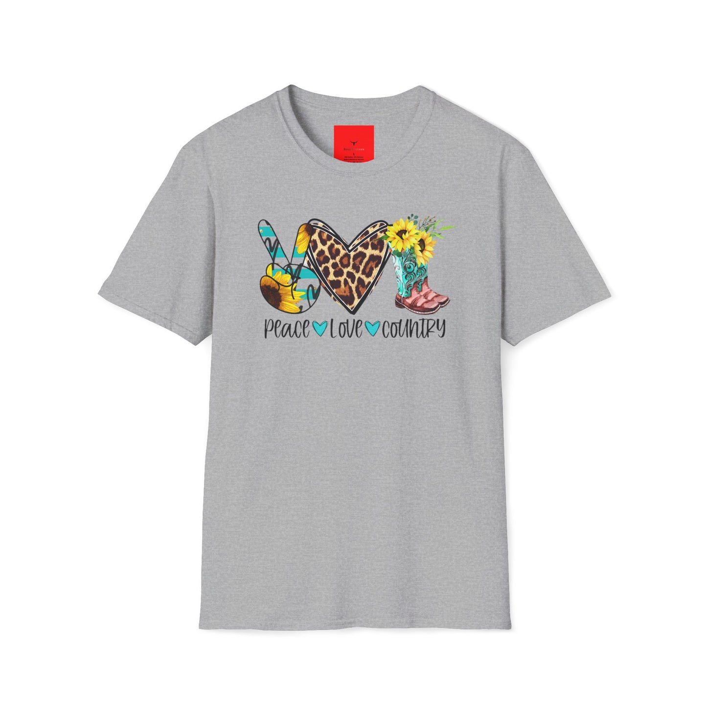 Country Peace Love T-Shirt