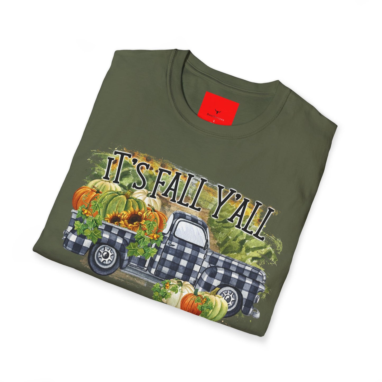 Fall Y'all Tee, Unisex Softstyle T-Shirt